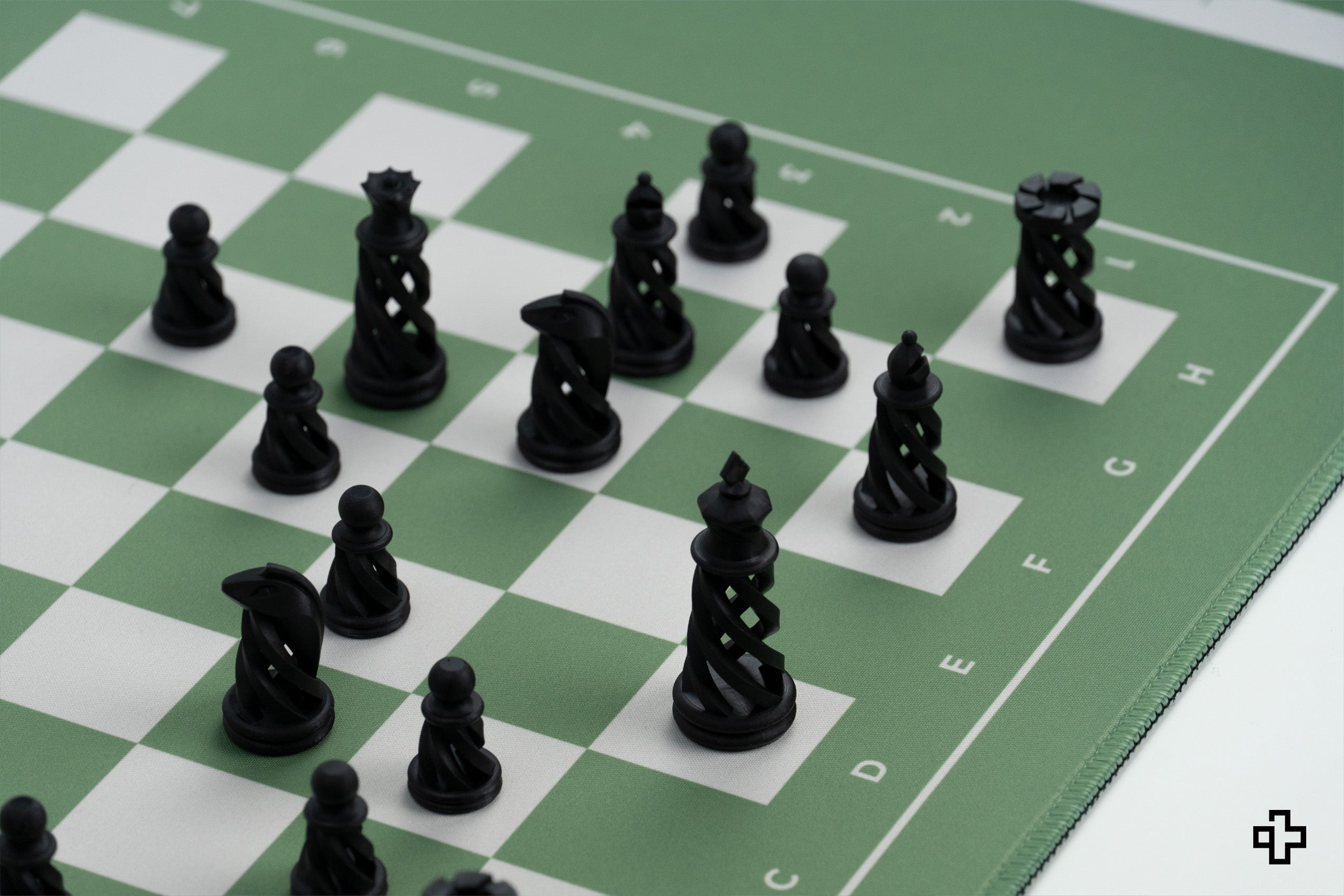 Deskmat Mousepad QwertyKey Chess 4mm margini cusute
