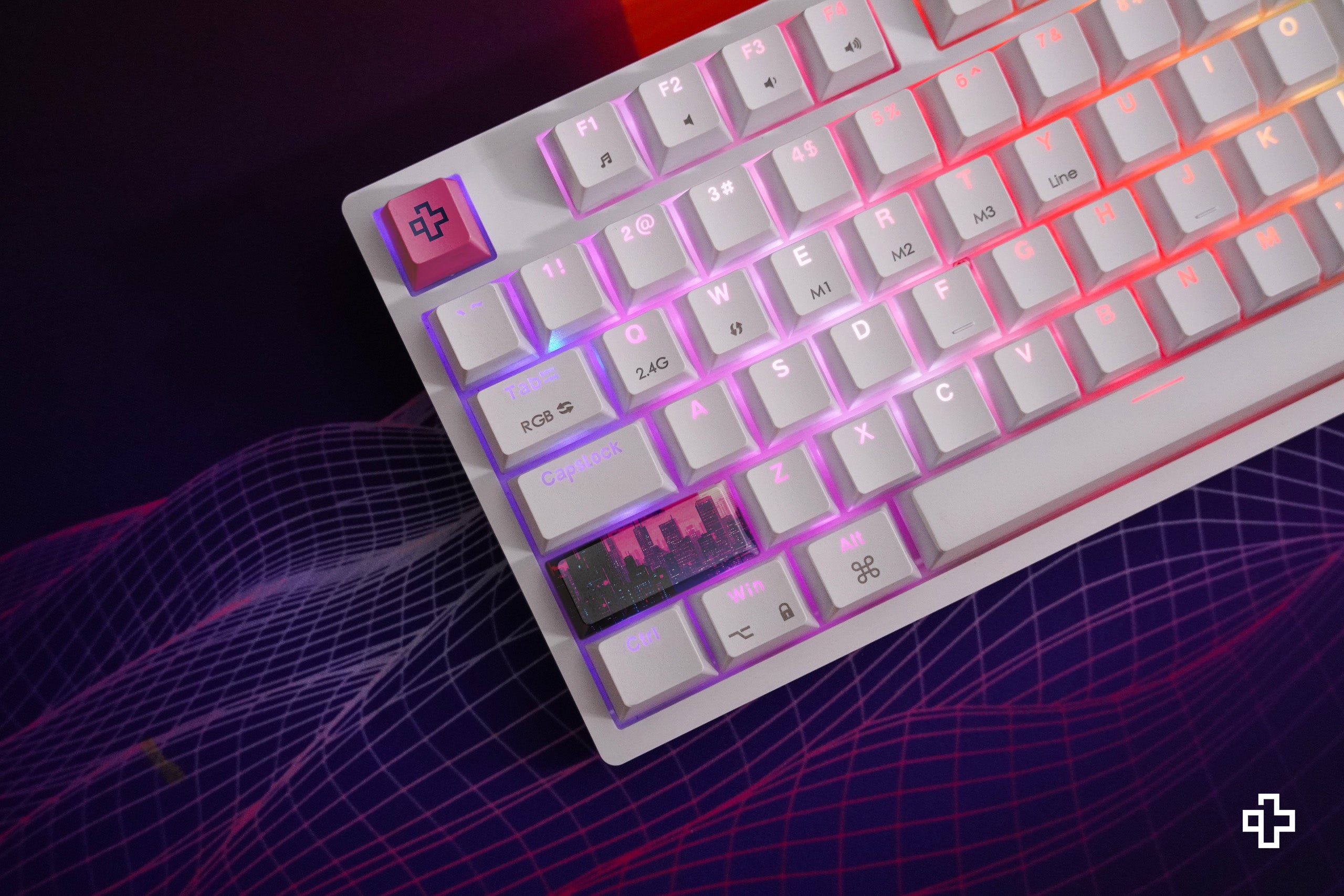 QwertyKey H87 Alba Bluetooth Wireless Hotswap RGB Tastatura Mecanica Gaming