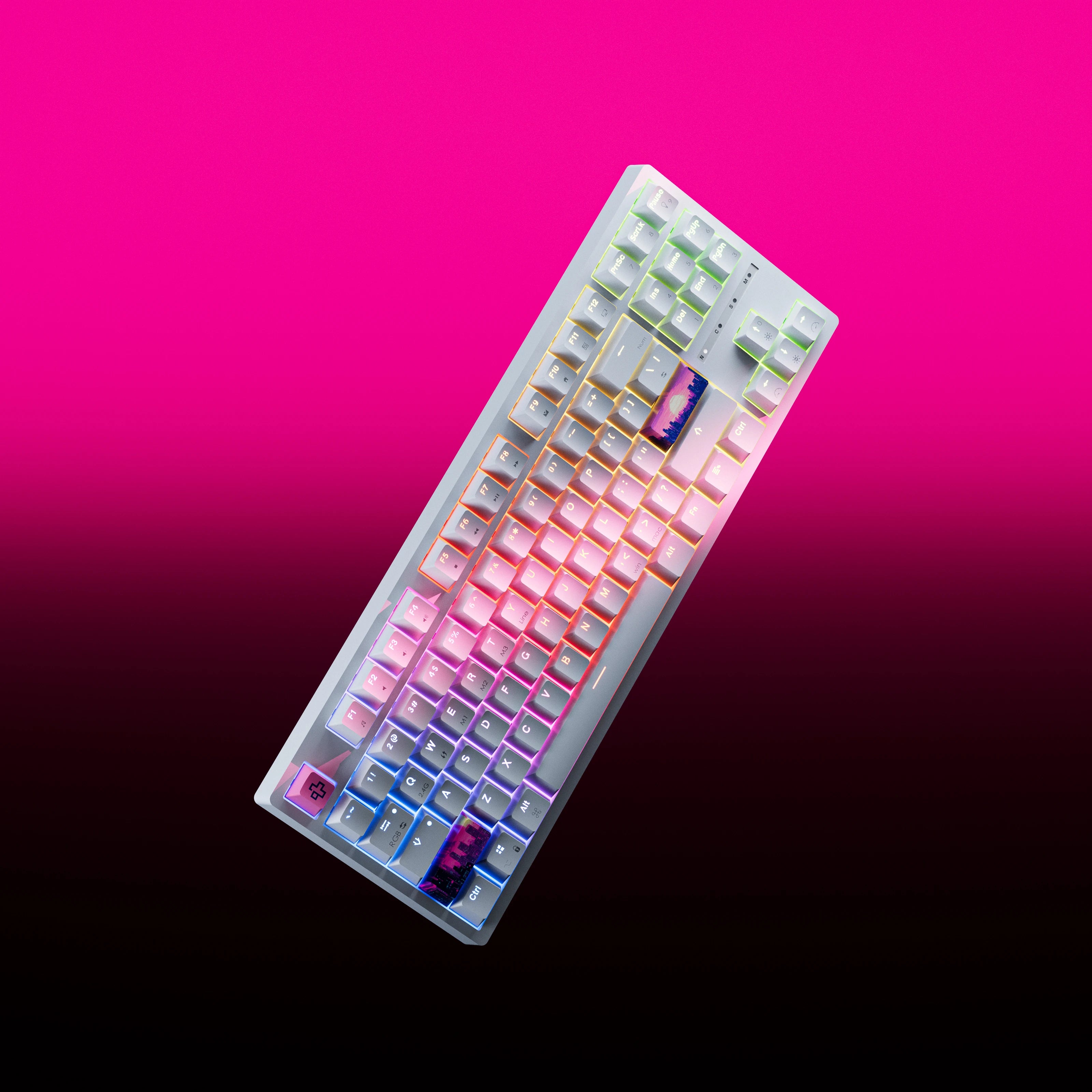 QwertyKey H87 Alba Bluetooth Wireless Hotswap RGB Gaming Mechanical Keyboard