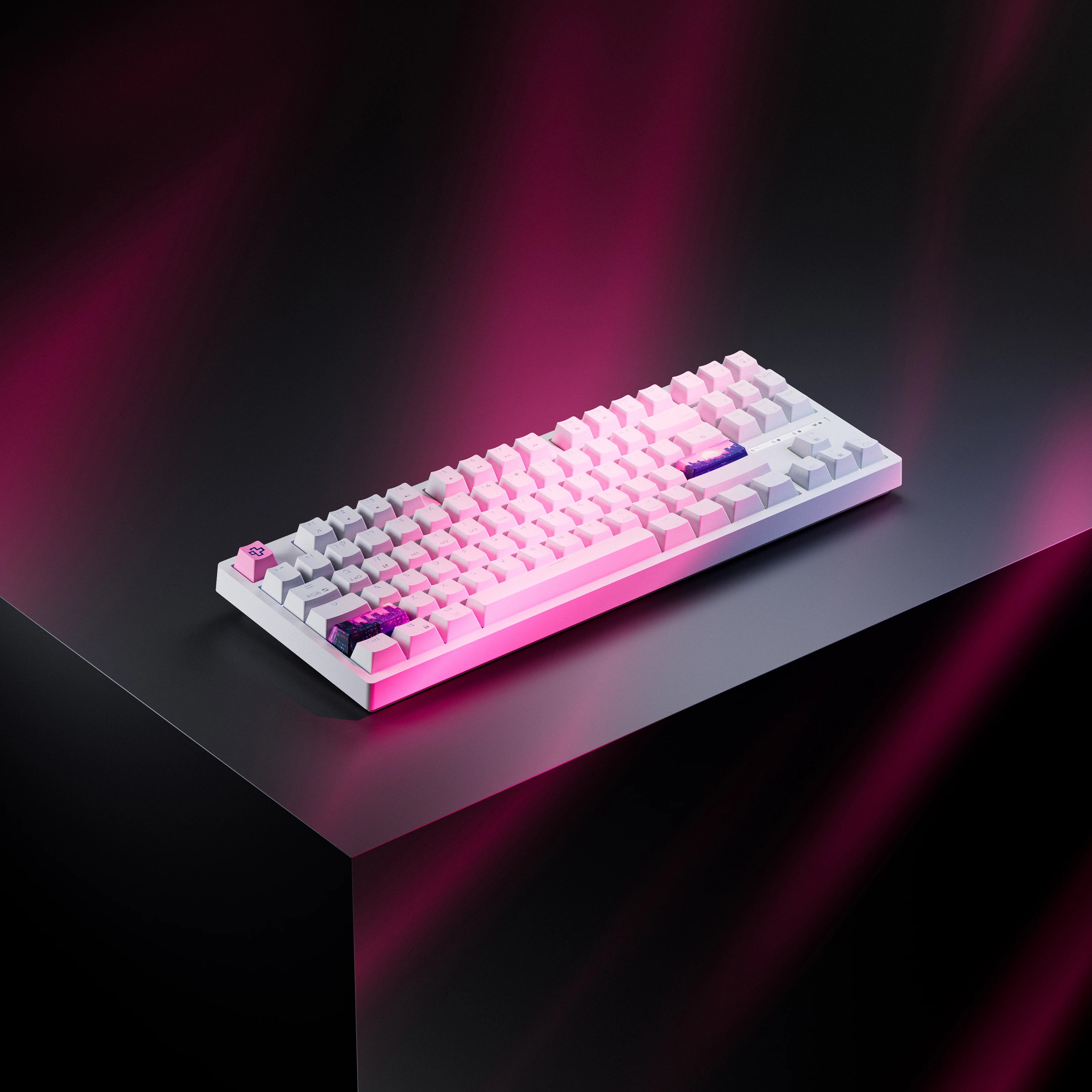 QwertyKey H87 Alba Bluetooth Wireless Hotswap RGB Tastatura Mecanica Gaming