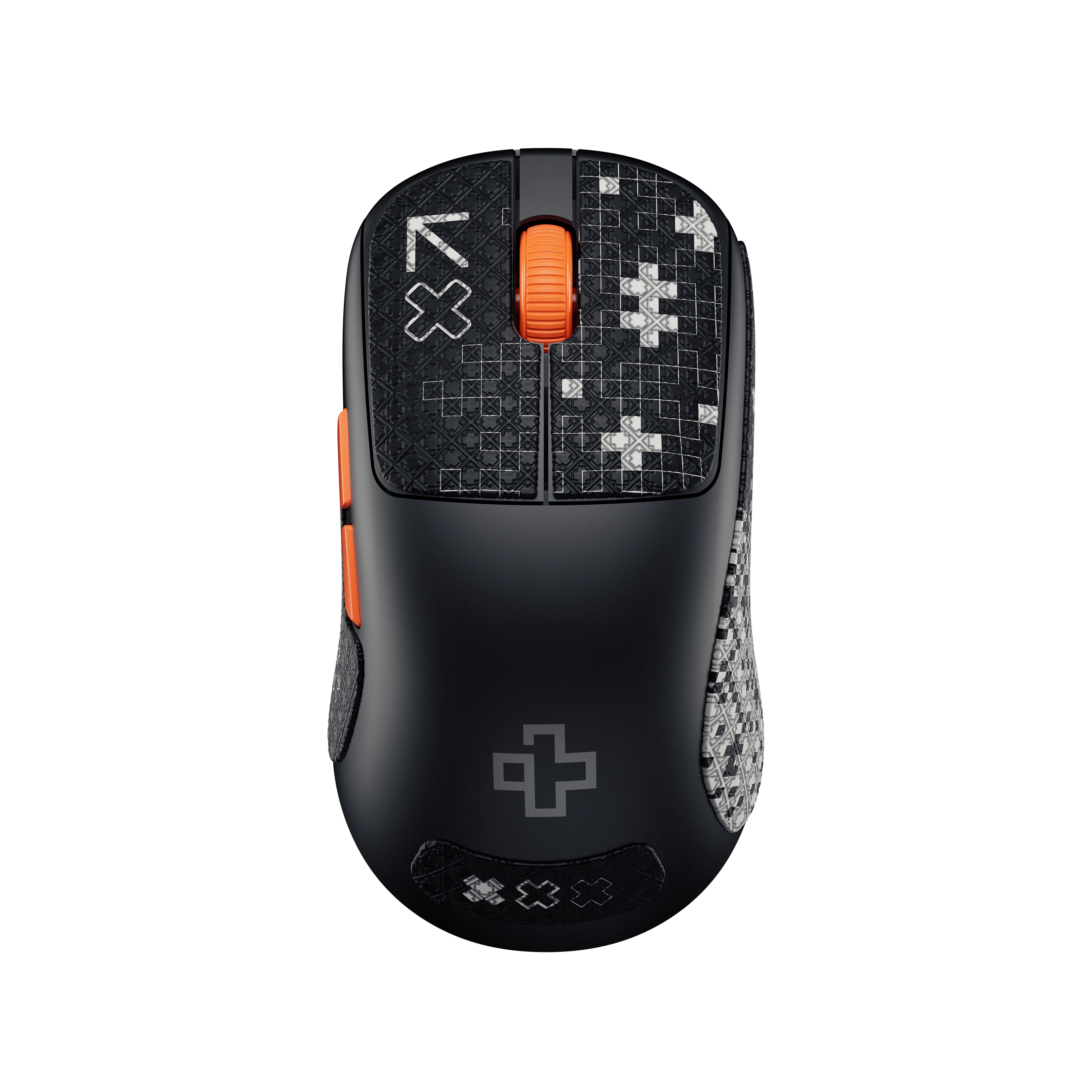 QwertyKey Falcon Black Gaming Mouse 8K, 30,000 DPI, Bluetooth Wireless Trio Mode, Pixart 3950