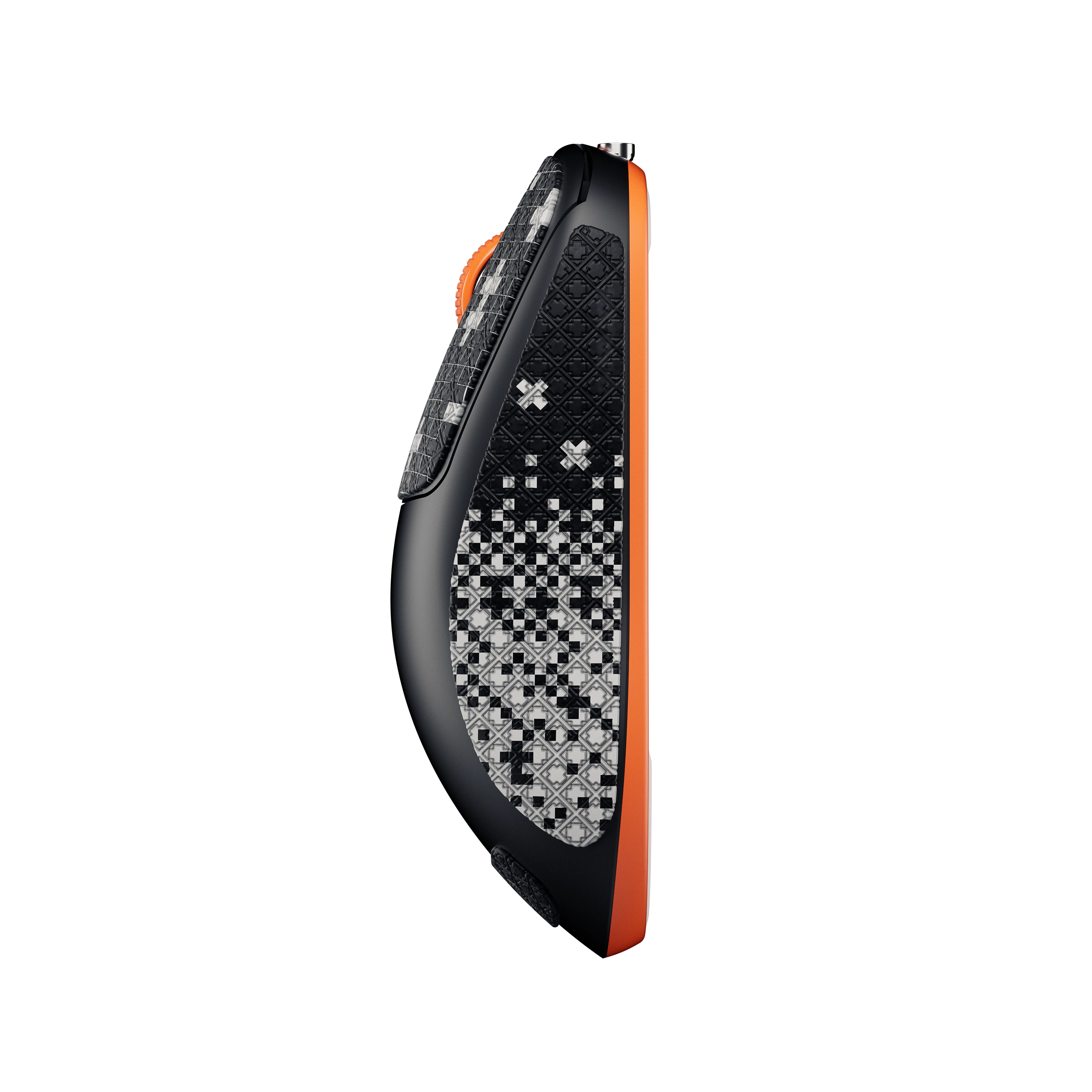 QwertyKey Falcon Black Gaming Mouse 8K, 30,000 DPI, Bluetooth Wireless Trio Mode, Pixart 3950