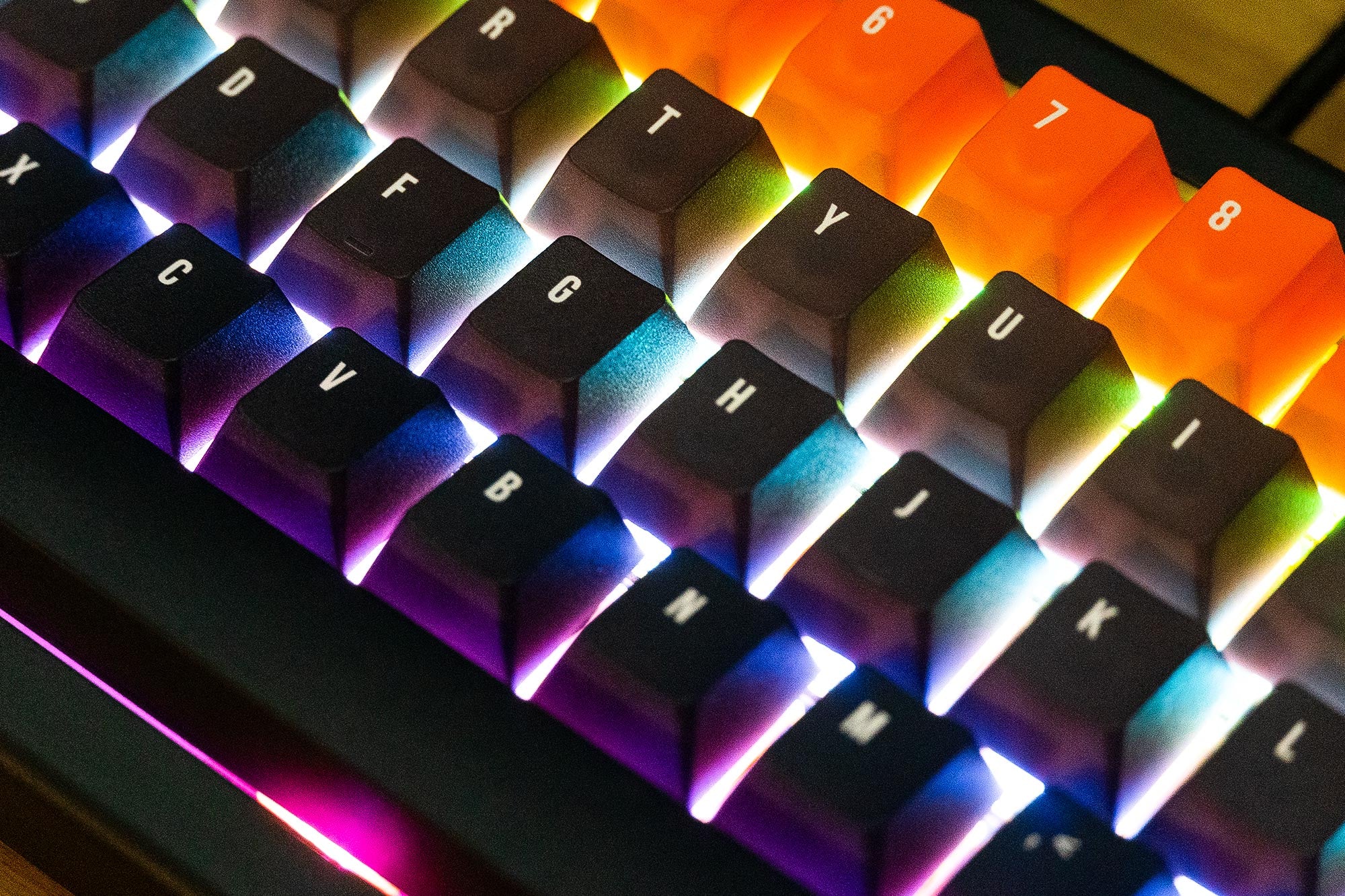 QwertyKey61 PRO Black Hotswap RGB VIA Gasket Mounted Gaming Mechanical Keyboard