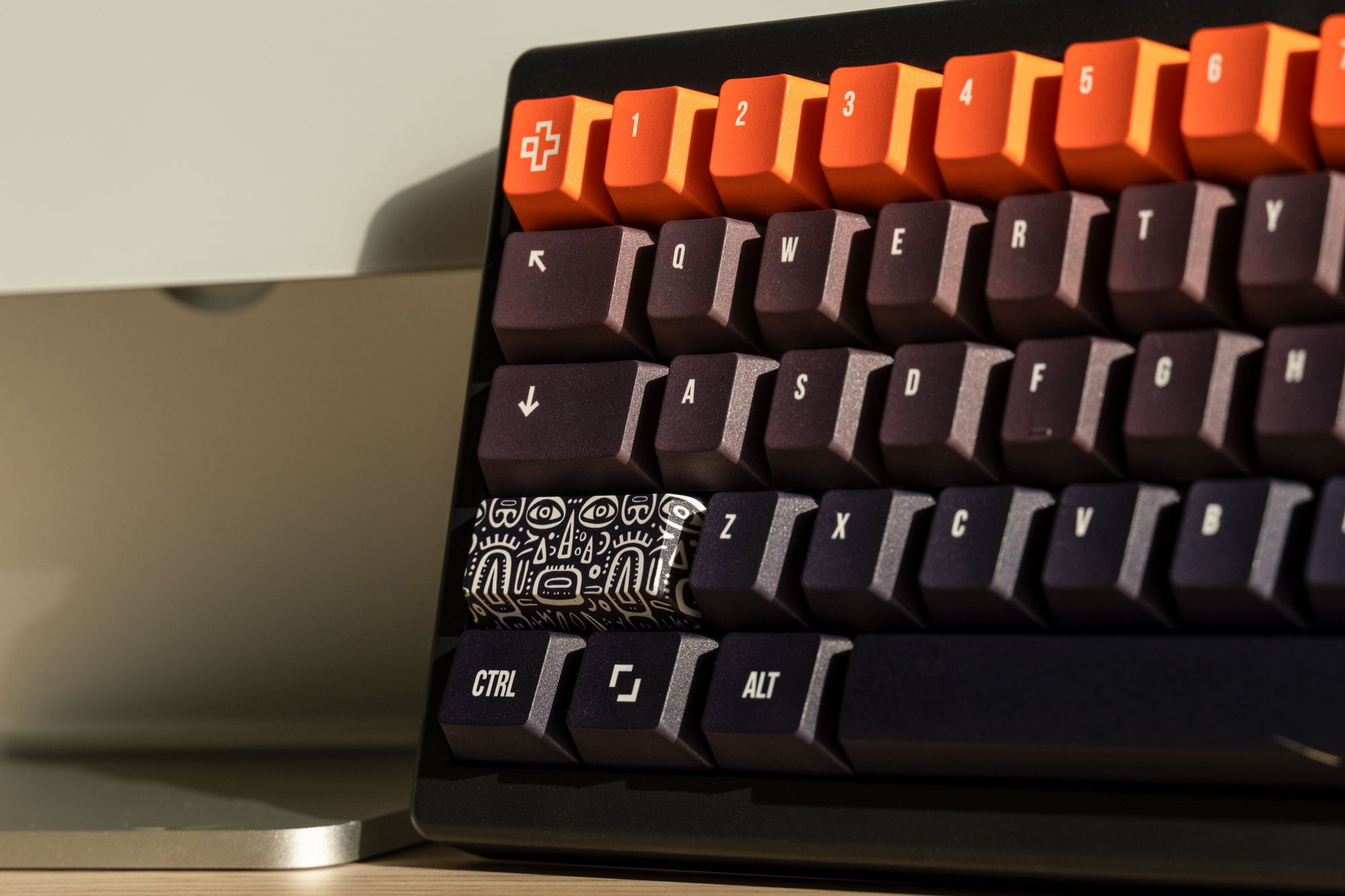 QwertyKey61 PRO Black Hotswap RGB VIA Gasket Mounted Gaming Mechanical Keyboard