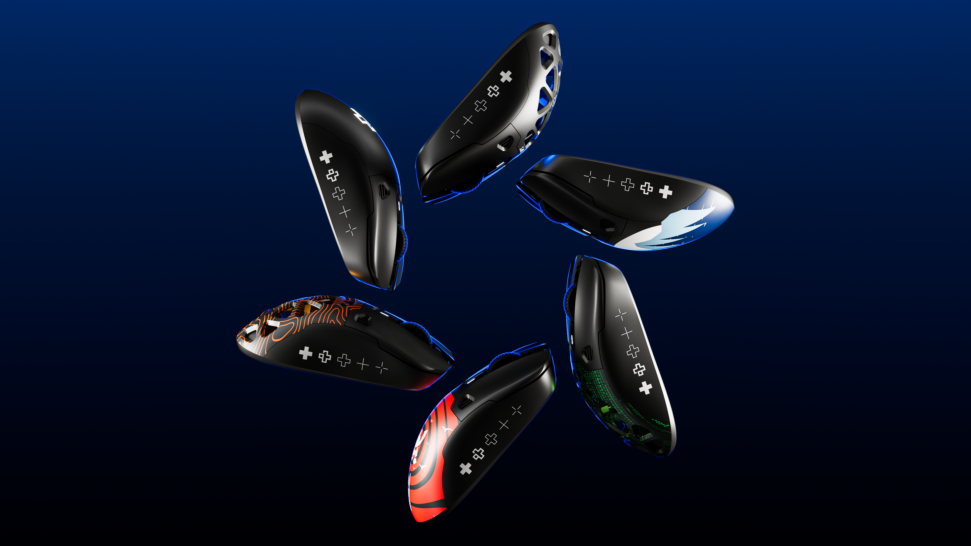 Mouse QwertyKey QKM1 Wireless Bluetooth Charging Dock Black