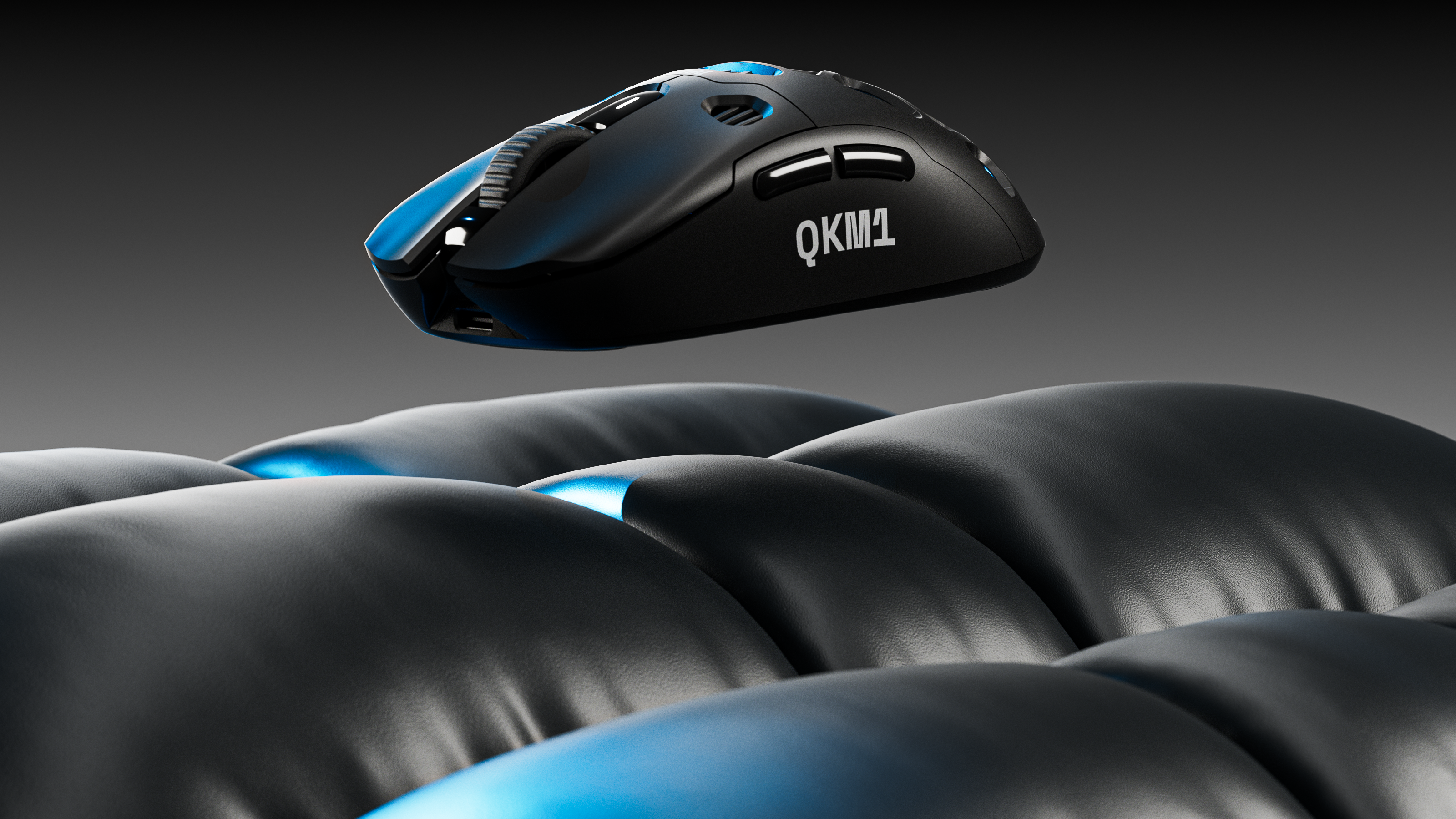 Mouse QwertyKey QKM1 Wireless Bluetooth Charging Dock Black