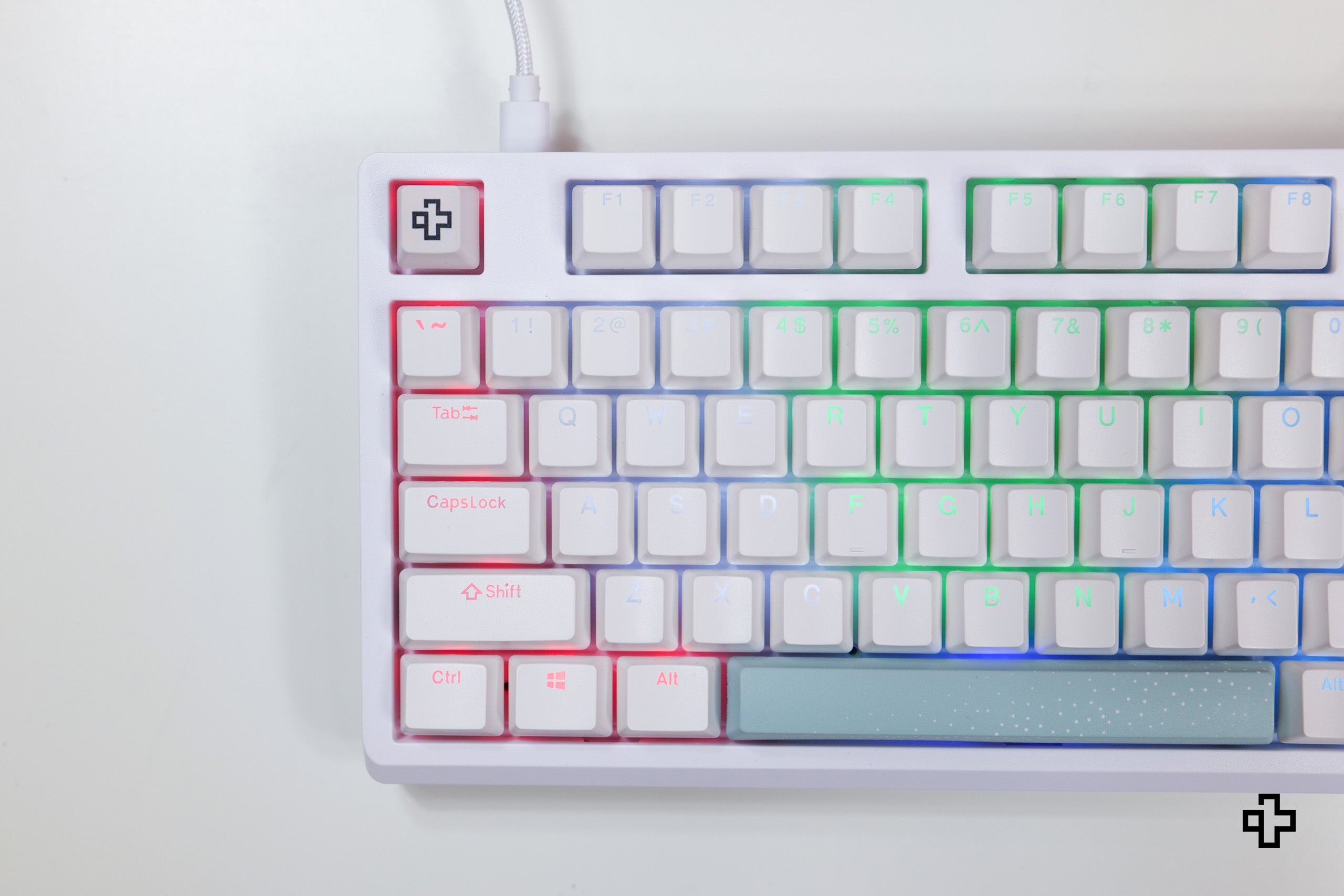 QwertyKey Salt V2 RGB Hotswap Software Mechanical Gaming Keyboard Hotswap