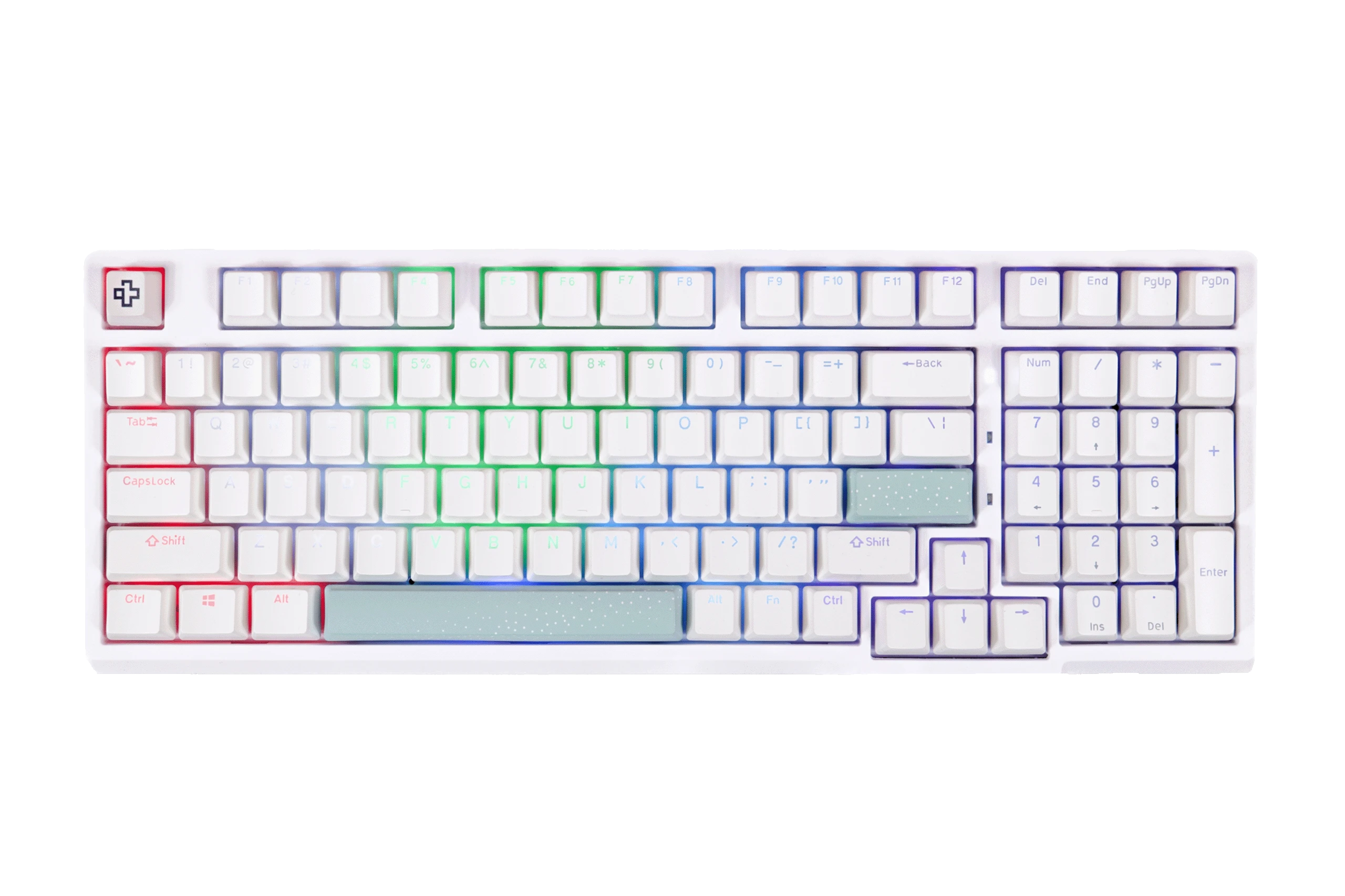 QwertyKey Salt V2 RGB Hotswap Software Mechanical Gaming Keyboard Hotswap