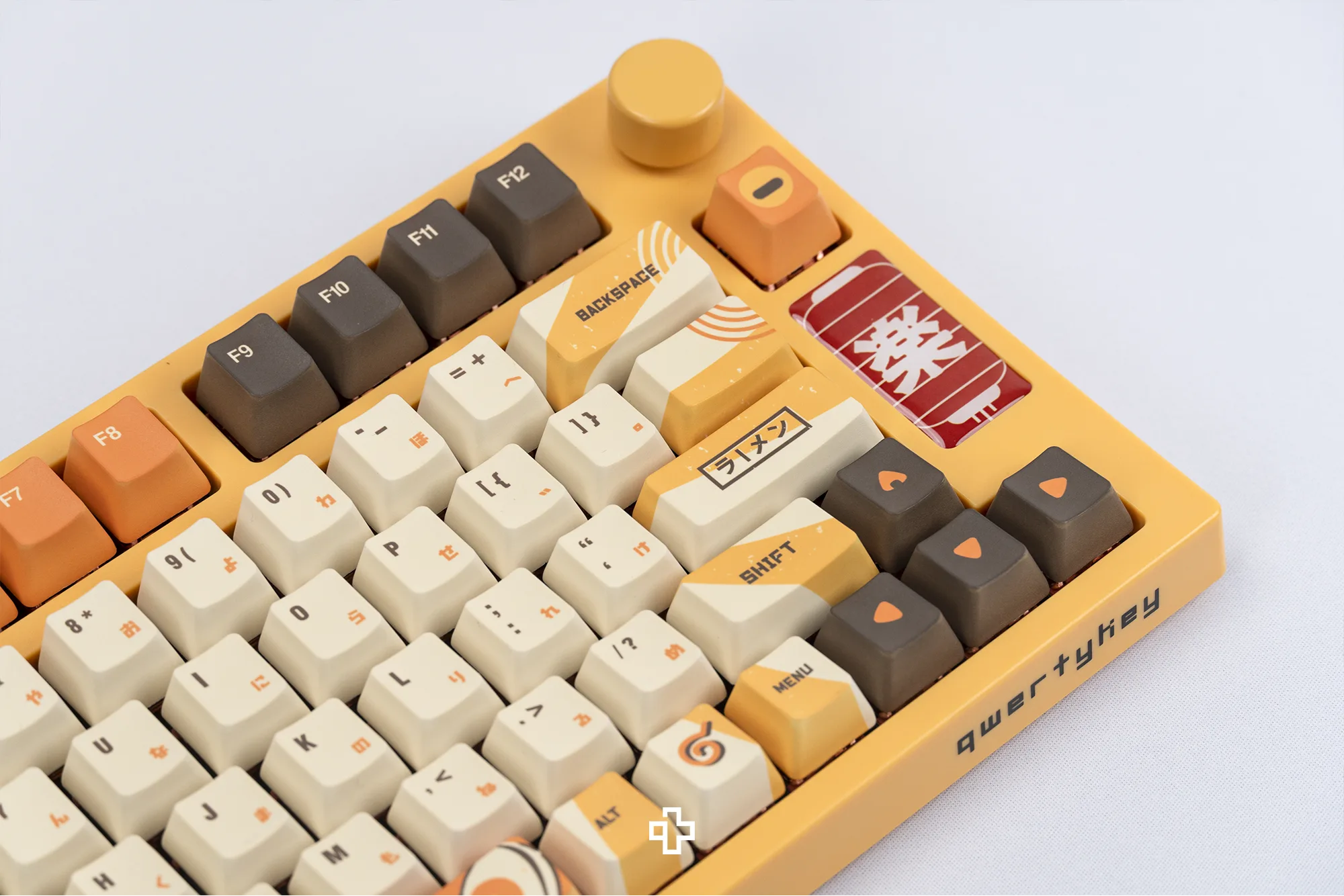 QwertyKey75 Ramen Bluetooth Wireless Hotswap RGB Gasket Mounted Mechanical Gaming Keyboard