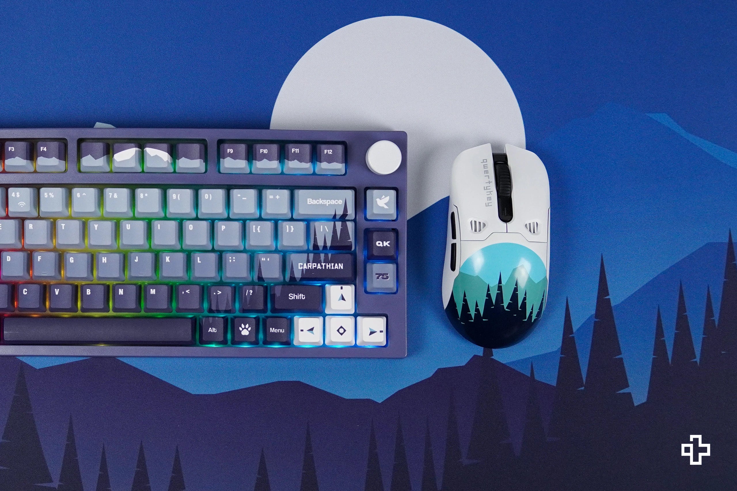 Cover Mouse QKM1 Carpathian White