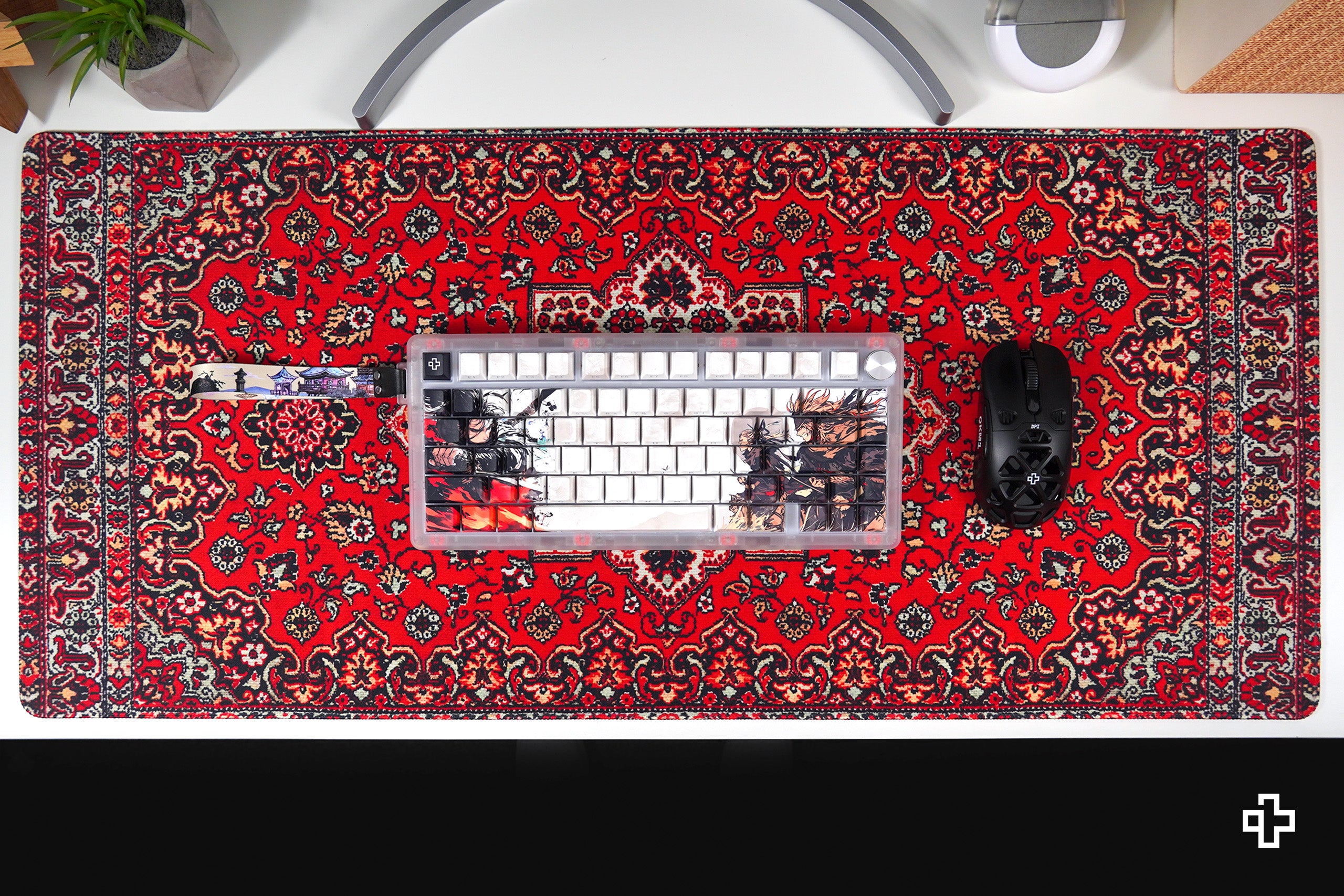 Deskmat Mousepad QwertyKey Balcanic 4mm margini cusute