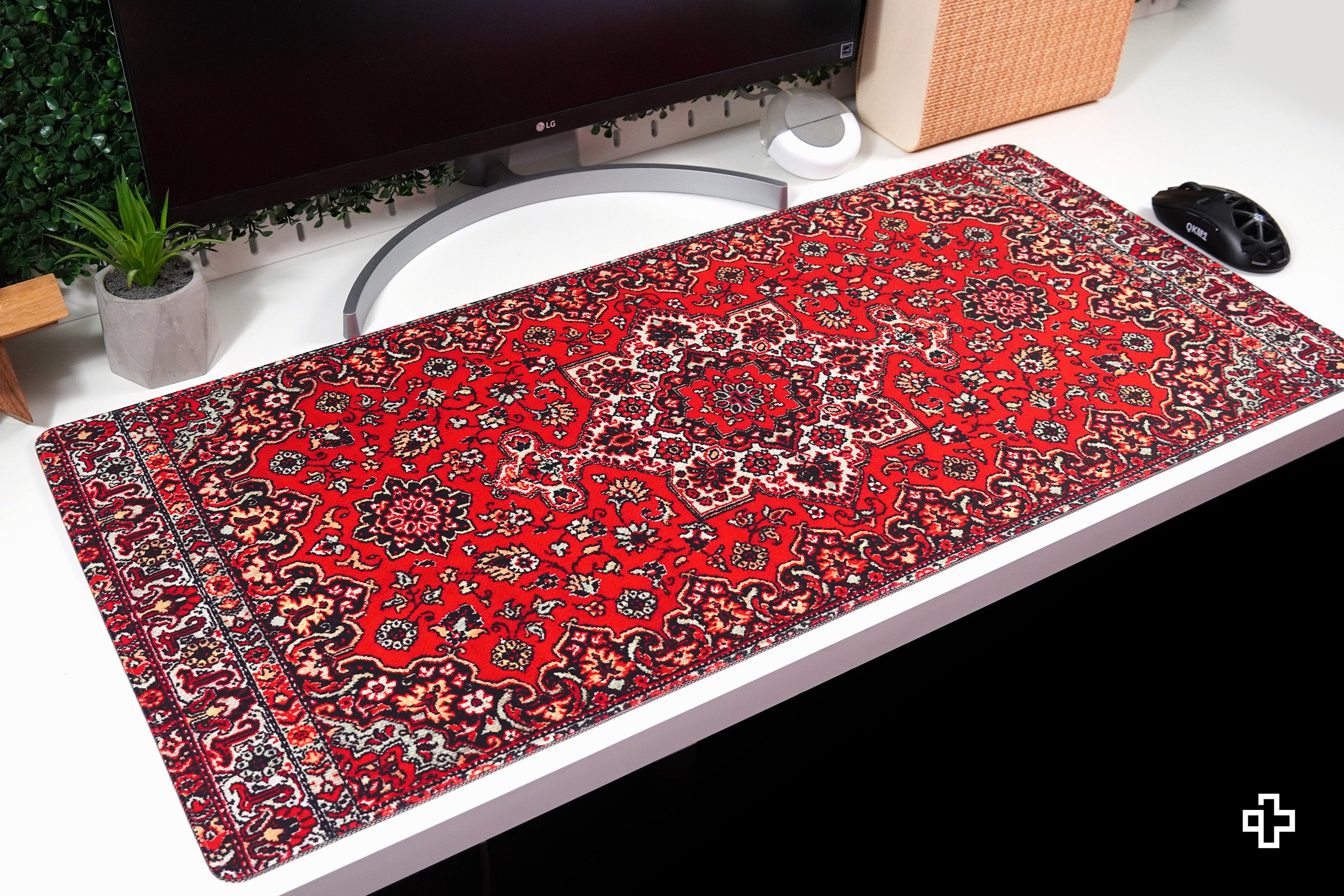 Deskmat Mousepad QwertyKey Balcanic 4mm margini cusute