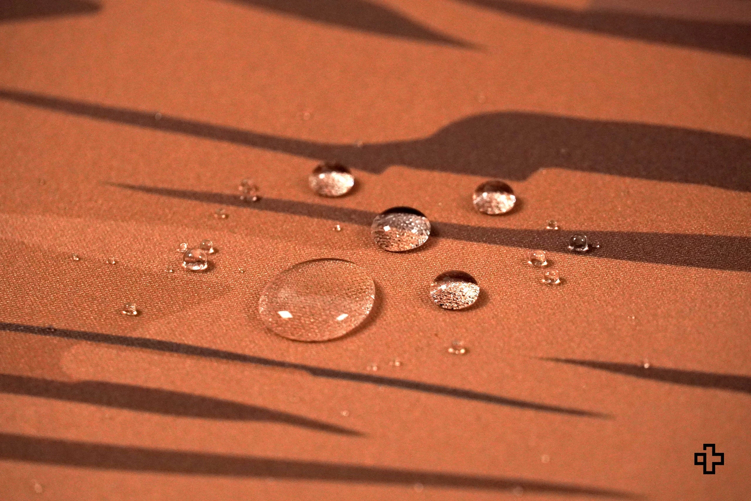 Deskmat Mousepad QwertyKey Wood 4mm stitched edges