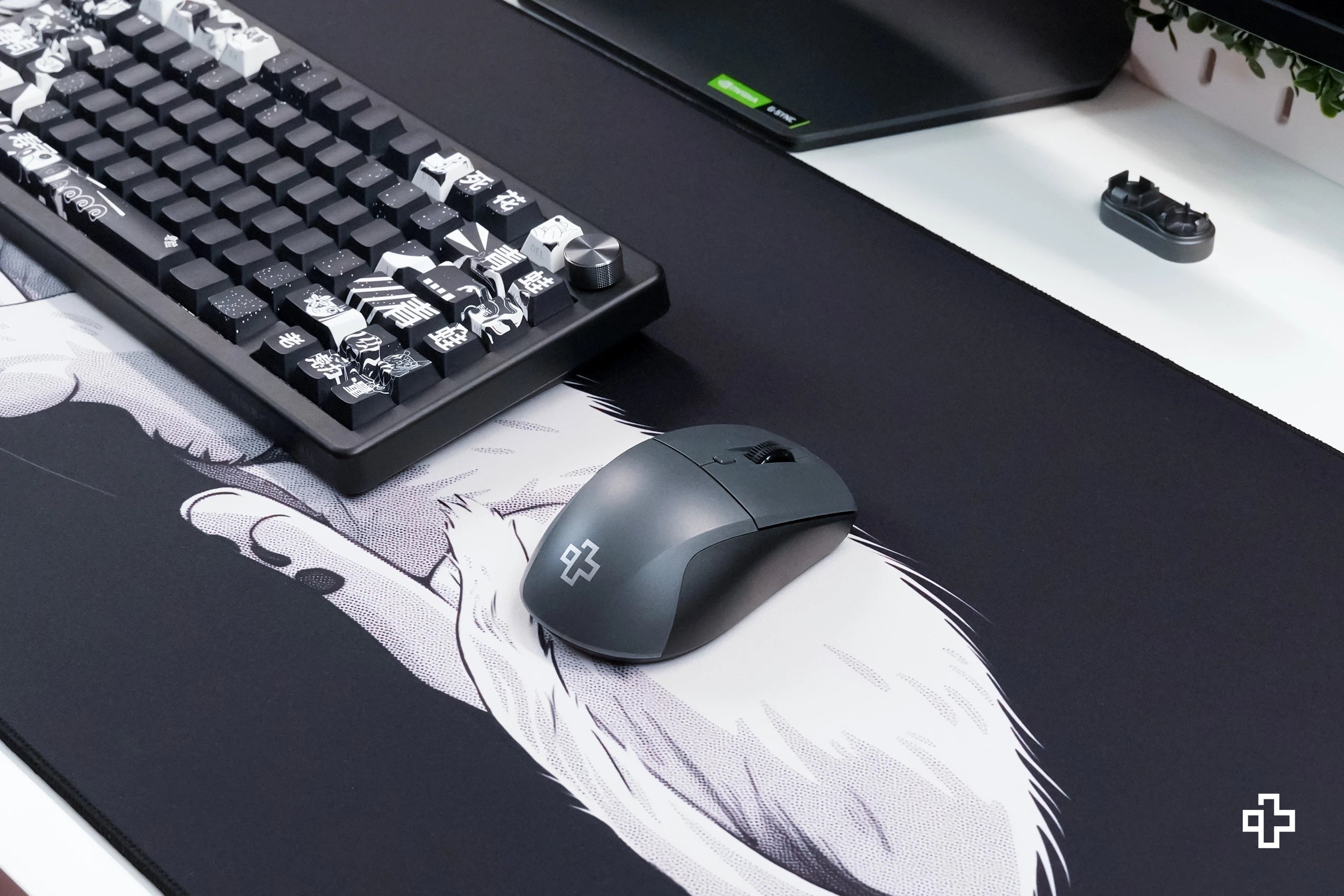 QwertyKey Flow Office Bluetooth Wireless RGB Black Mouse