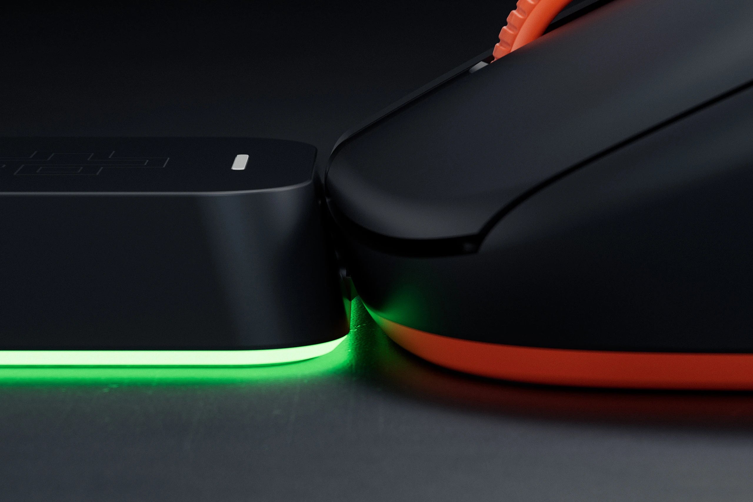 QwertyKey Falcon Black Gaming Mouse 8K, 30,000 DPI, Bluetooth Wireless Trio Mode, Pixart 3950