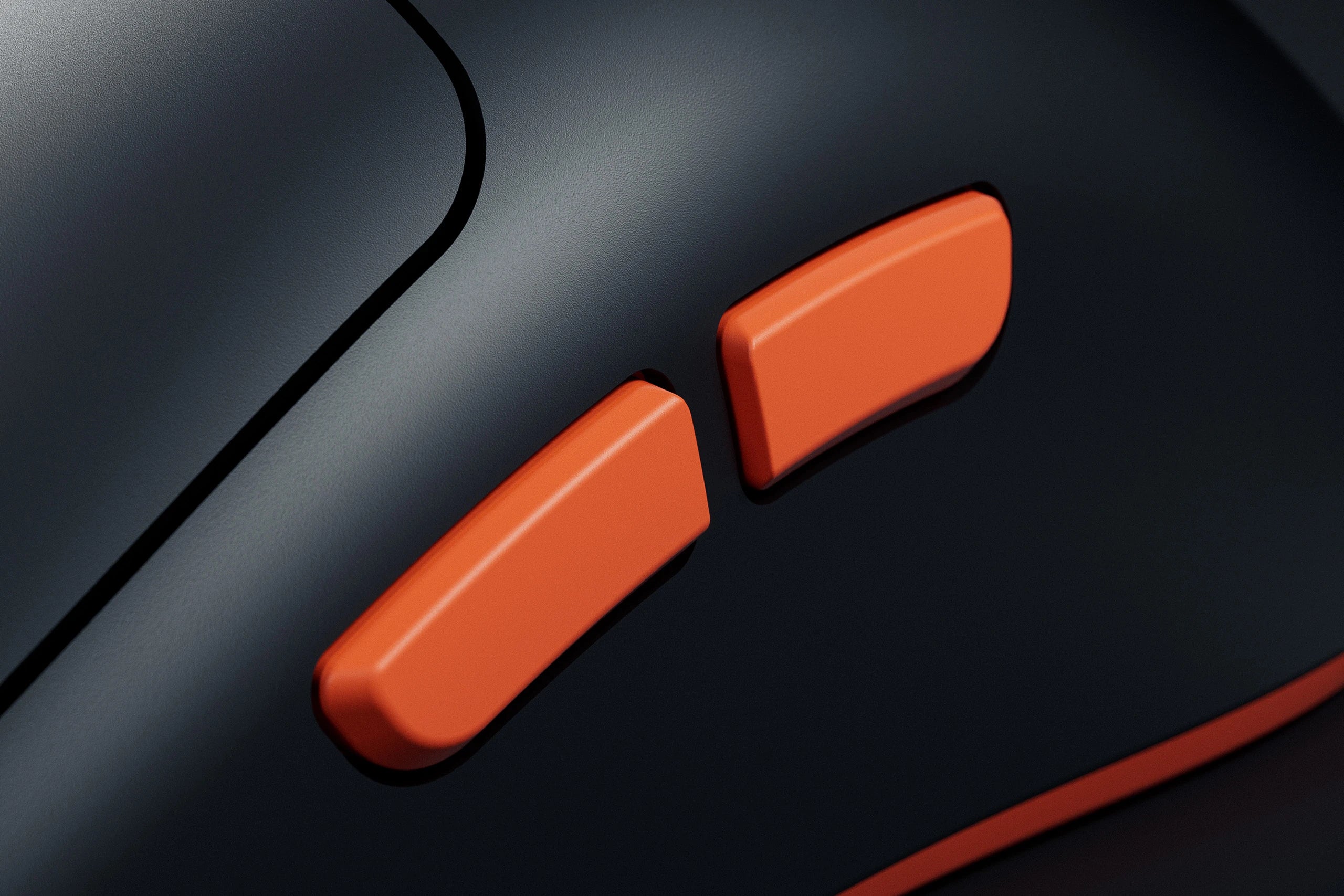 QwertyKey Falcon Black Gaming Mouse 8K, 30,000 DPI, Bluetooth Wireless Trio Mode, Pixart 3950