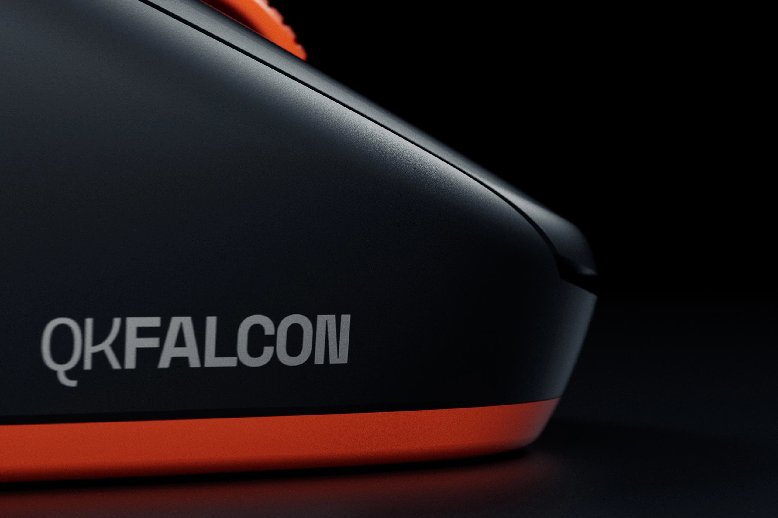 QwertyKey Falcon Black Gaming Mouse 8K, 30,000 DPI, Bluetooth Wireless Trio Mode, Pixart 3950