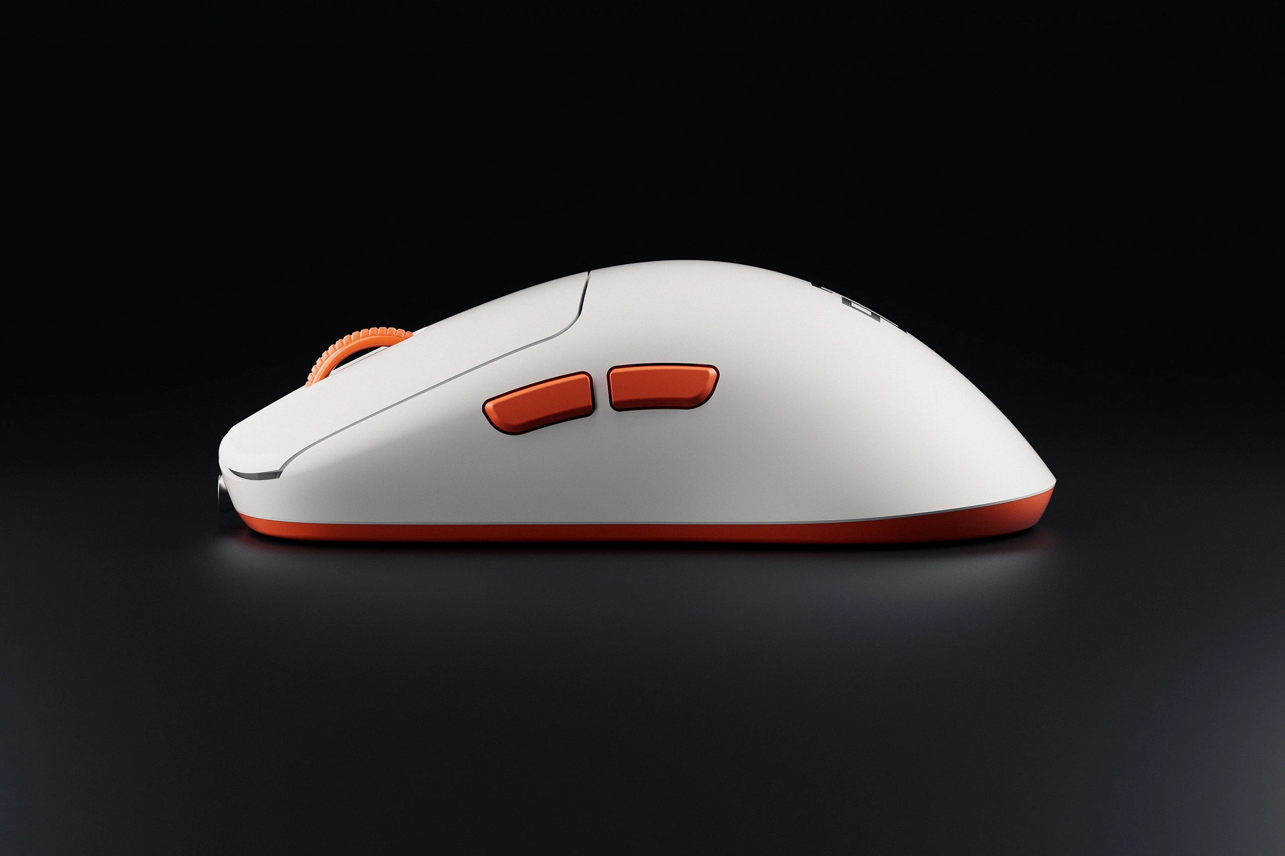 QwertyKey Falcon White Gaming Mouse 8K, 30,000 DPI, Bluetooth Wireless Tri-Mode, Pixart 3950