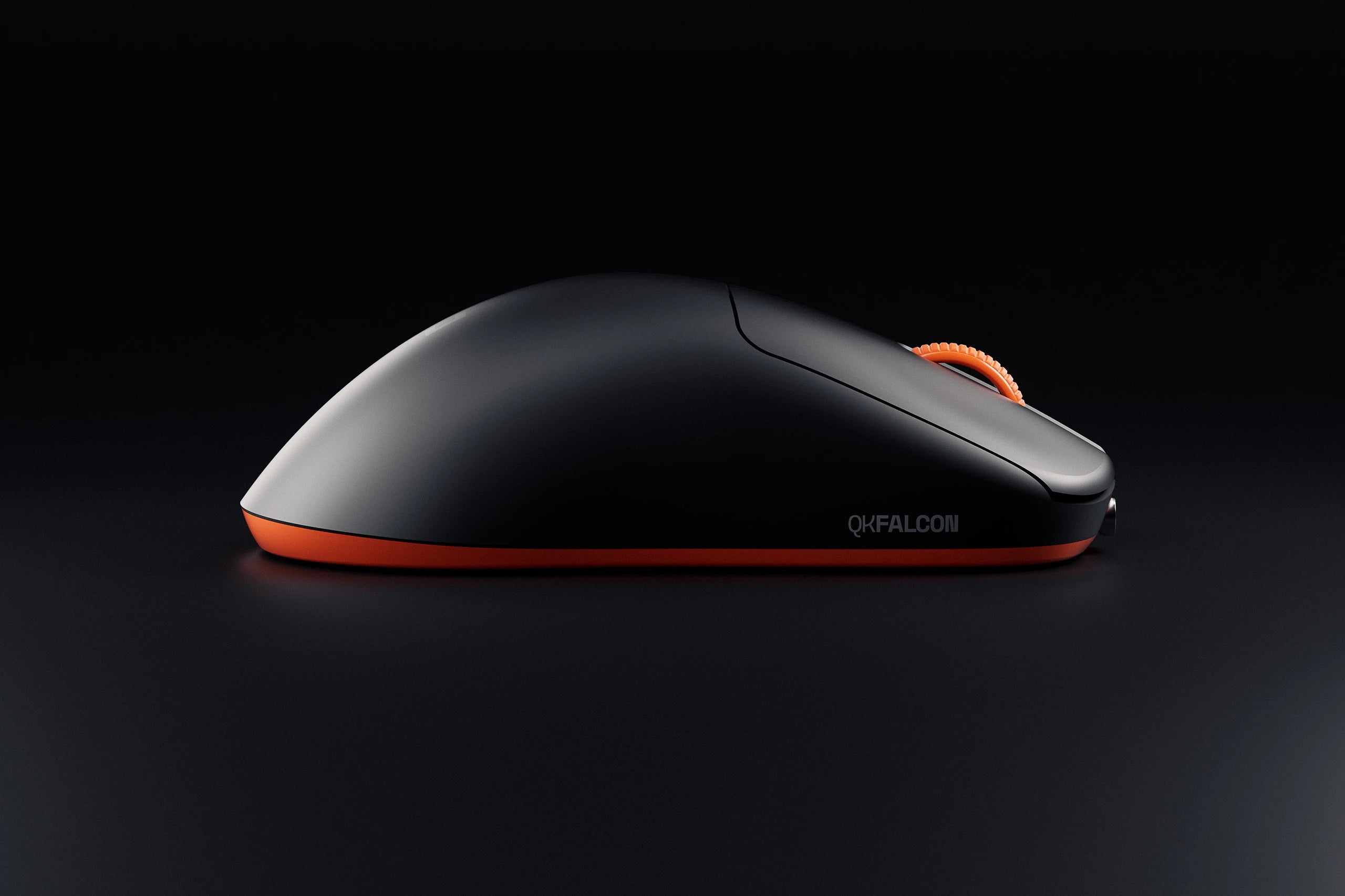QwertyKey Falcon Black Gaming Mouse 8K, 30,000 DPI, Bluetooth Wireless Trio Mode, Pixart 3950