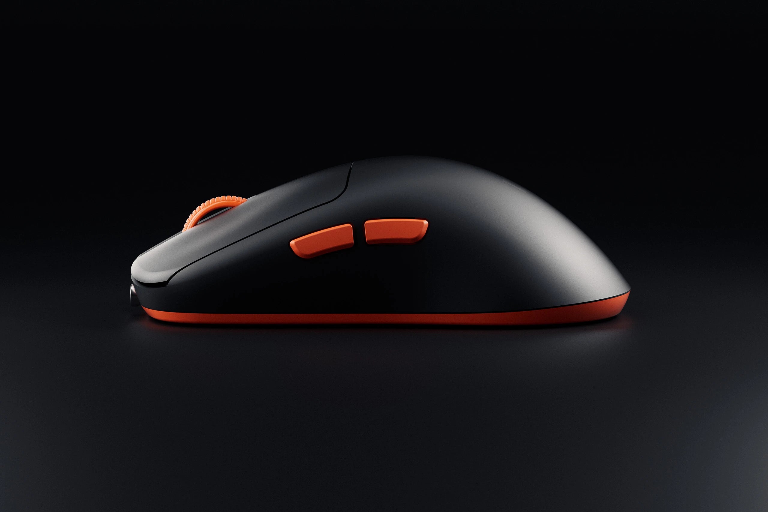 QwertyKey Falcon Black Gaming Mouse 8K, 30,000 DPI, Bluetooth Wireless Trio Mode, Pixart 3950