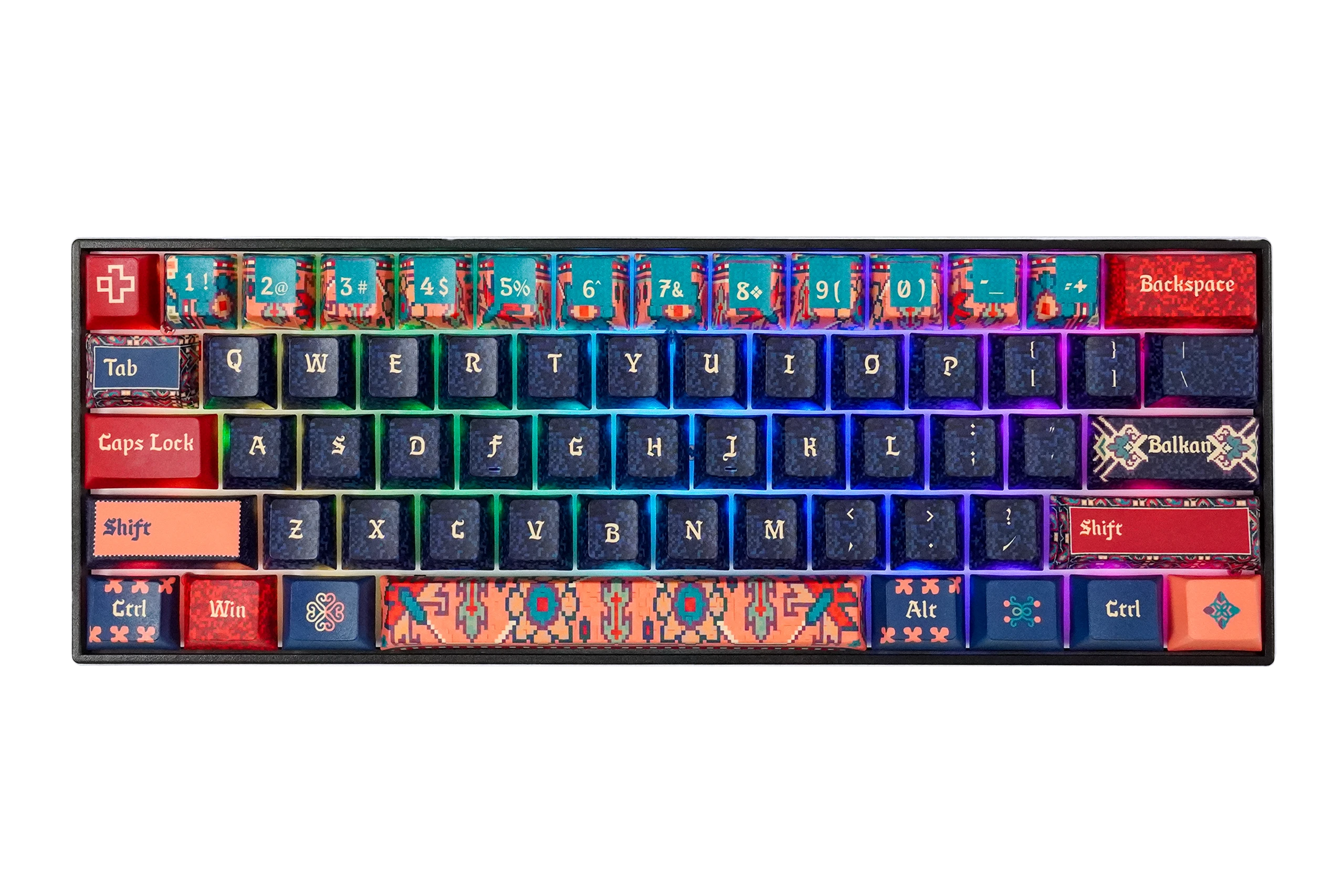QwertyKey Balcanic Hotswap RGB Tastatura Mecanica Gaming
