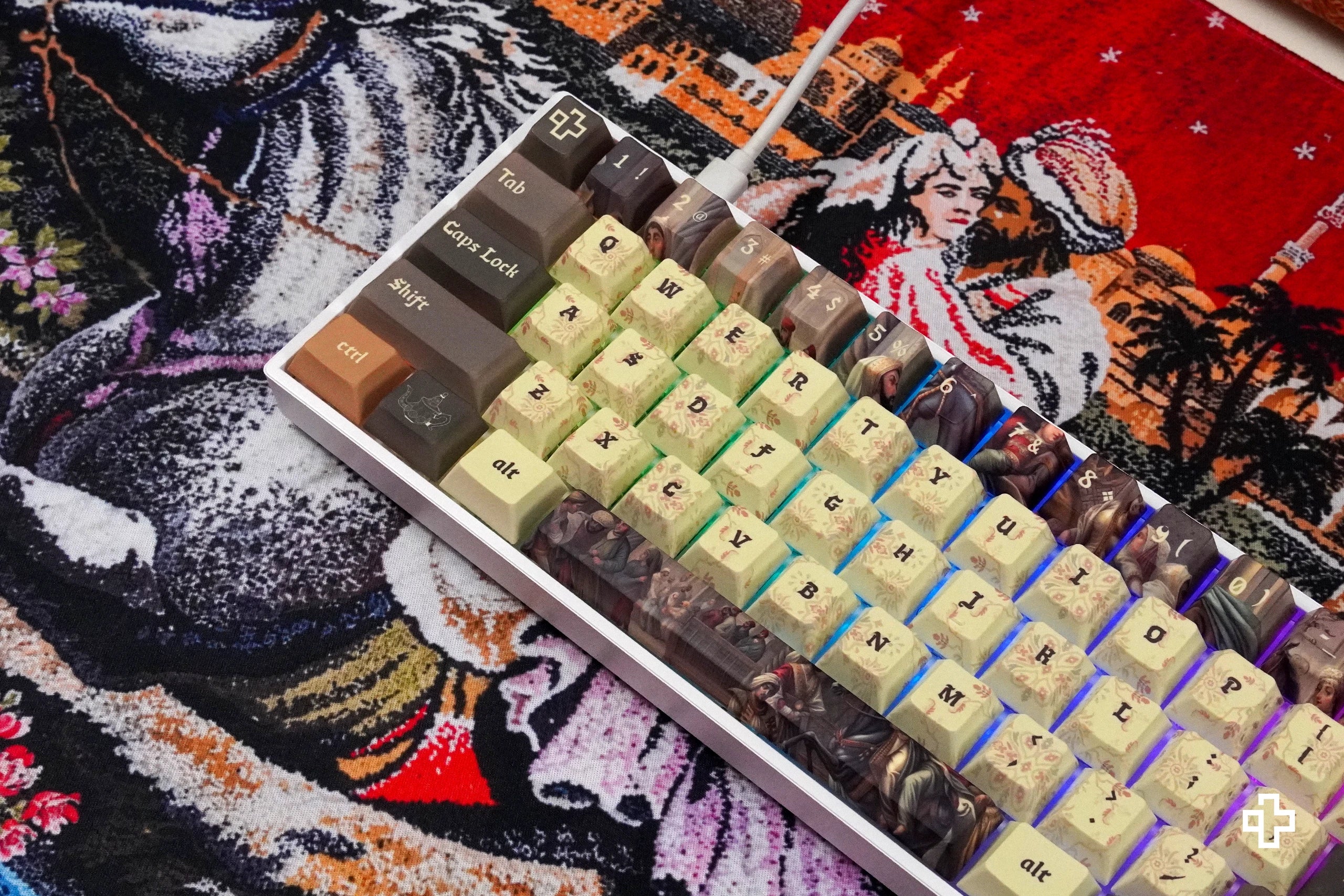 QwertyKey Rapirea din Serai Hotswap RGB Tastatura Mecanica Gaming