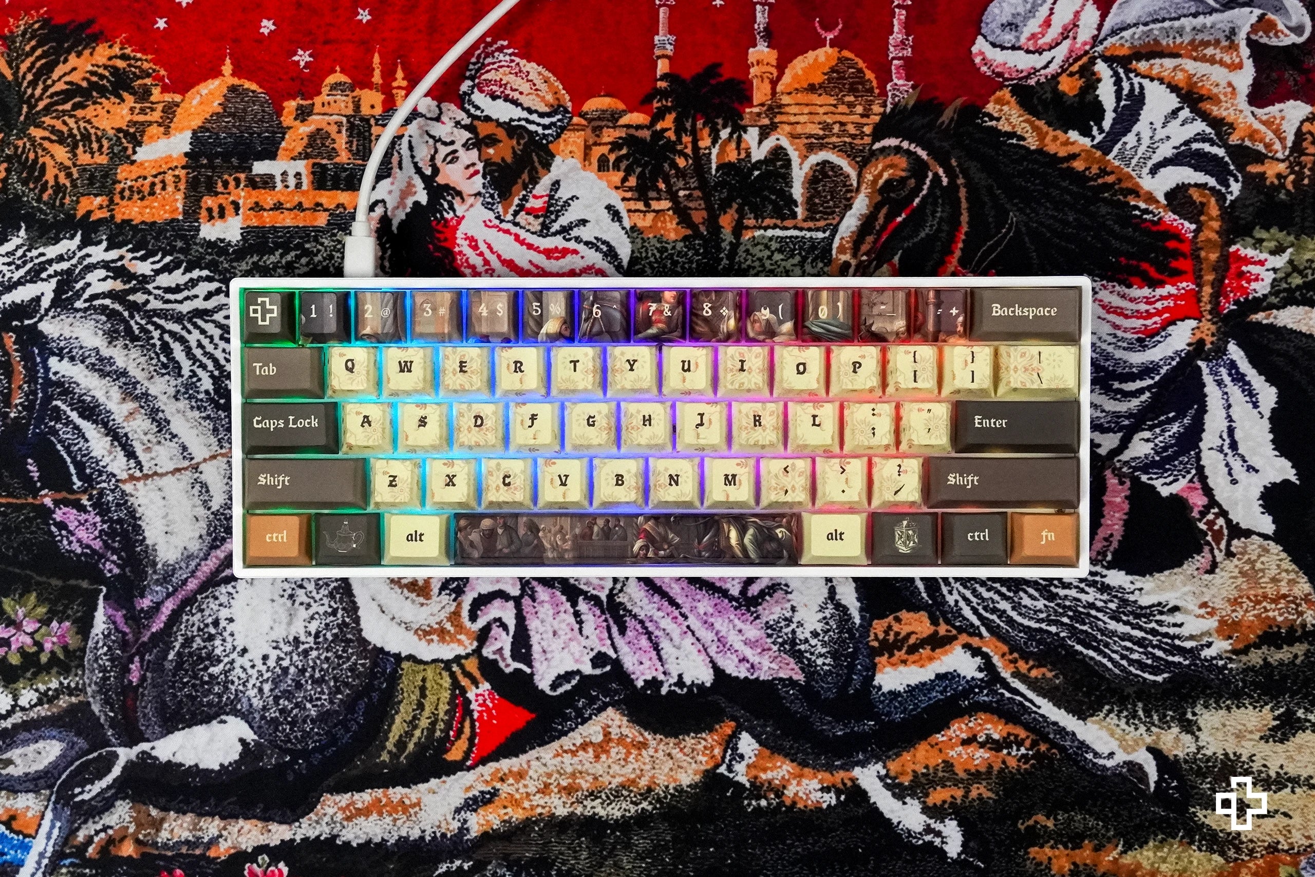 QwertyKey Rapirea din Serai Hotswap RGB Tastatura Mecanica Gaming