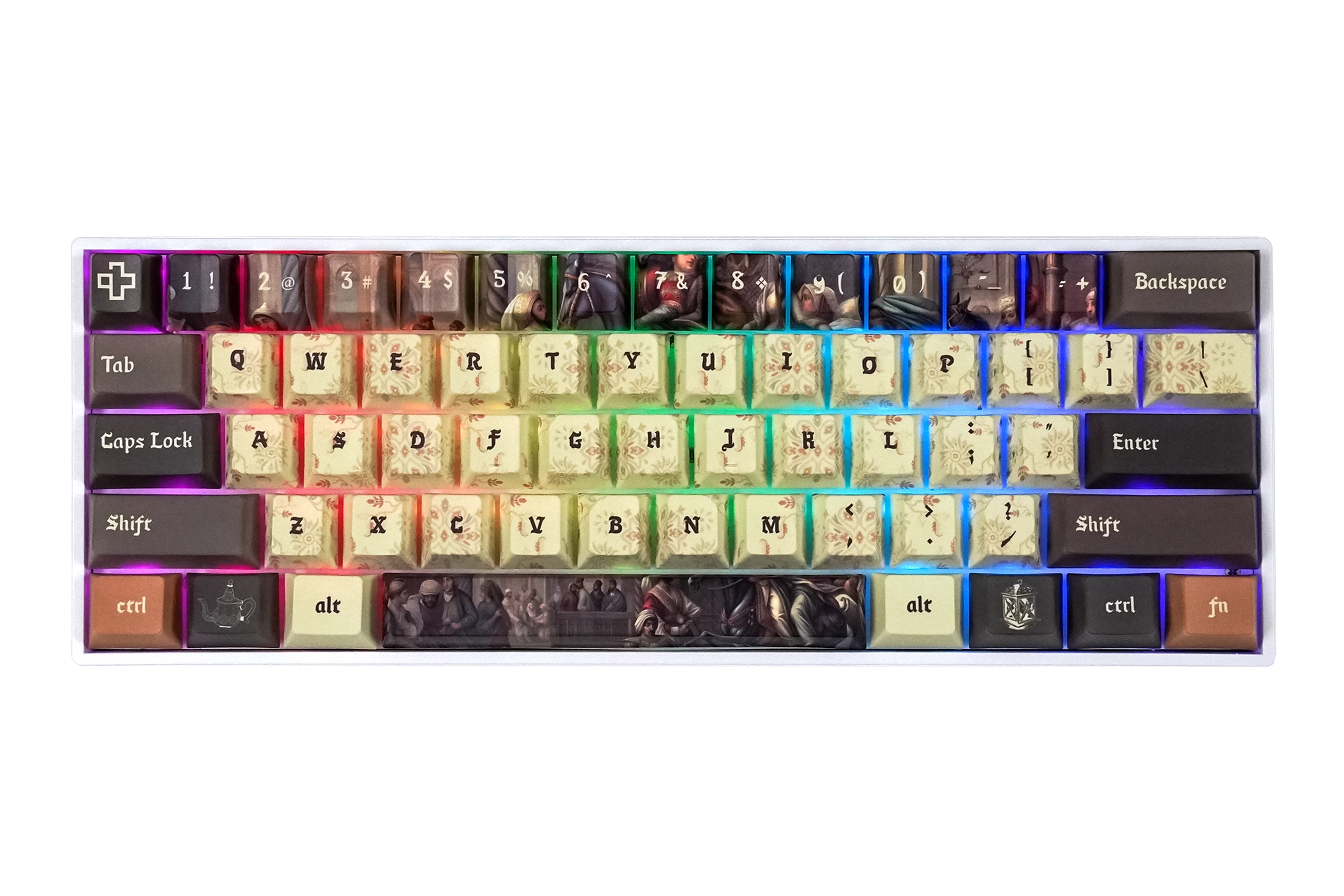 QwertyKey Rapirea din Serai Hotswap RGB Tastatura Mecanica Gaming