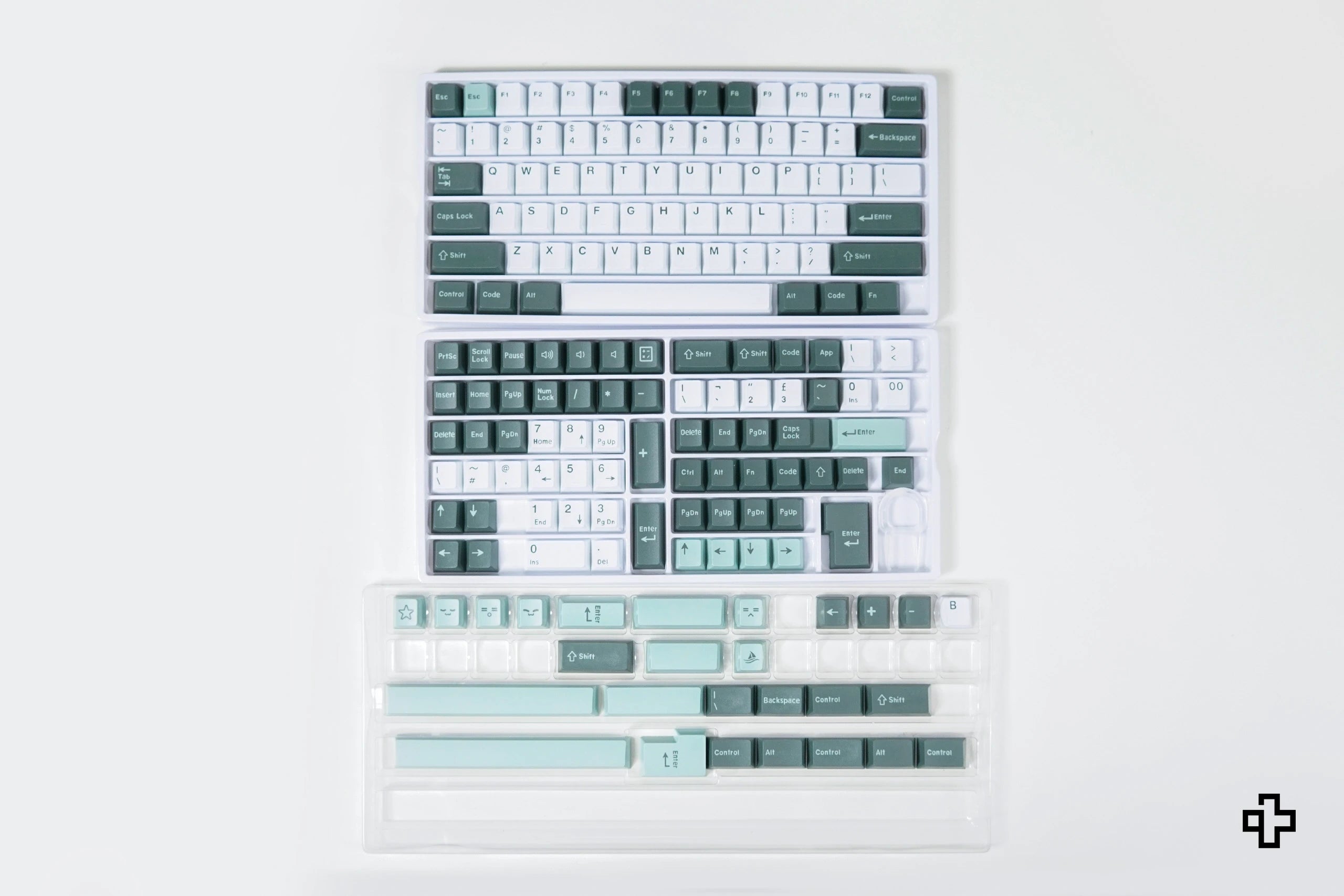 Set Taste QWERTY Olive V2 PBT Double Shot