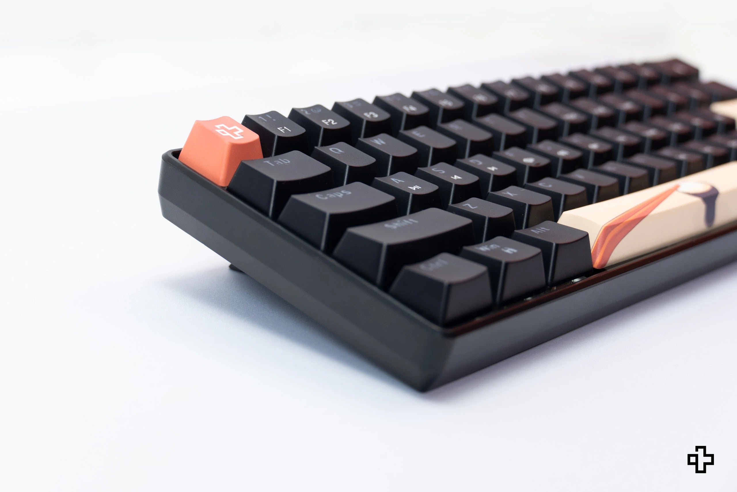 QwertyKey Rice V3 Black Hotswap RGB Software Mechanical Gaming Keyboard