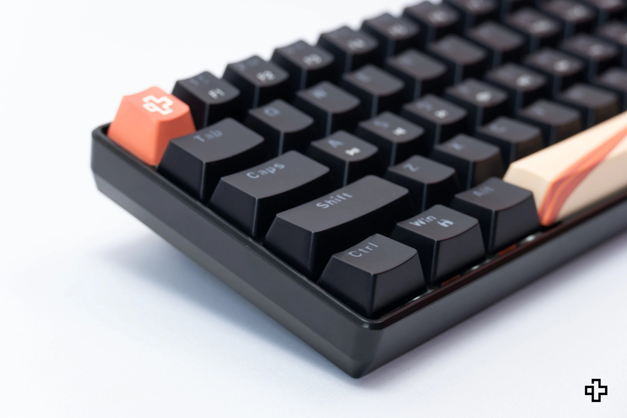 QwertyKey Rice V3 Black Hotswap RGB Software Mechanical Gaming Keyboard