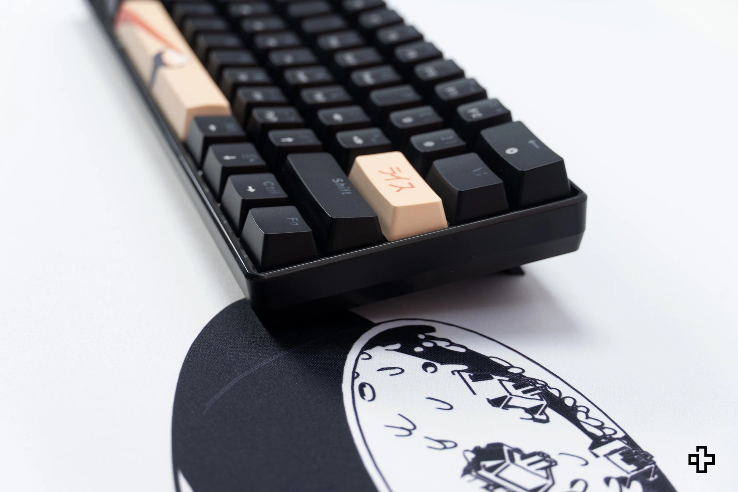 QwertyKey Rice V3 Black Hotswap RGB Software Mechanical Gaming Keyboard