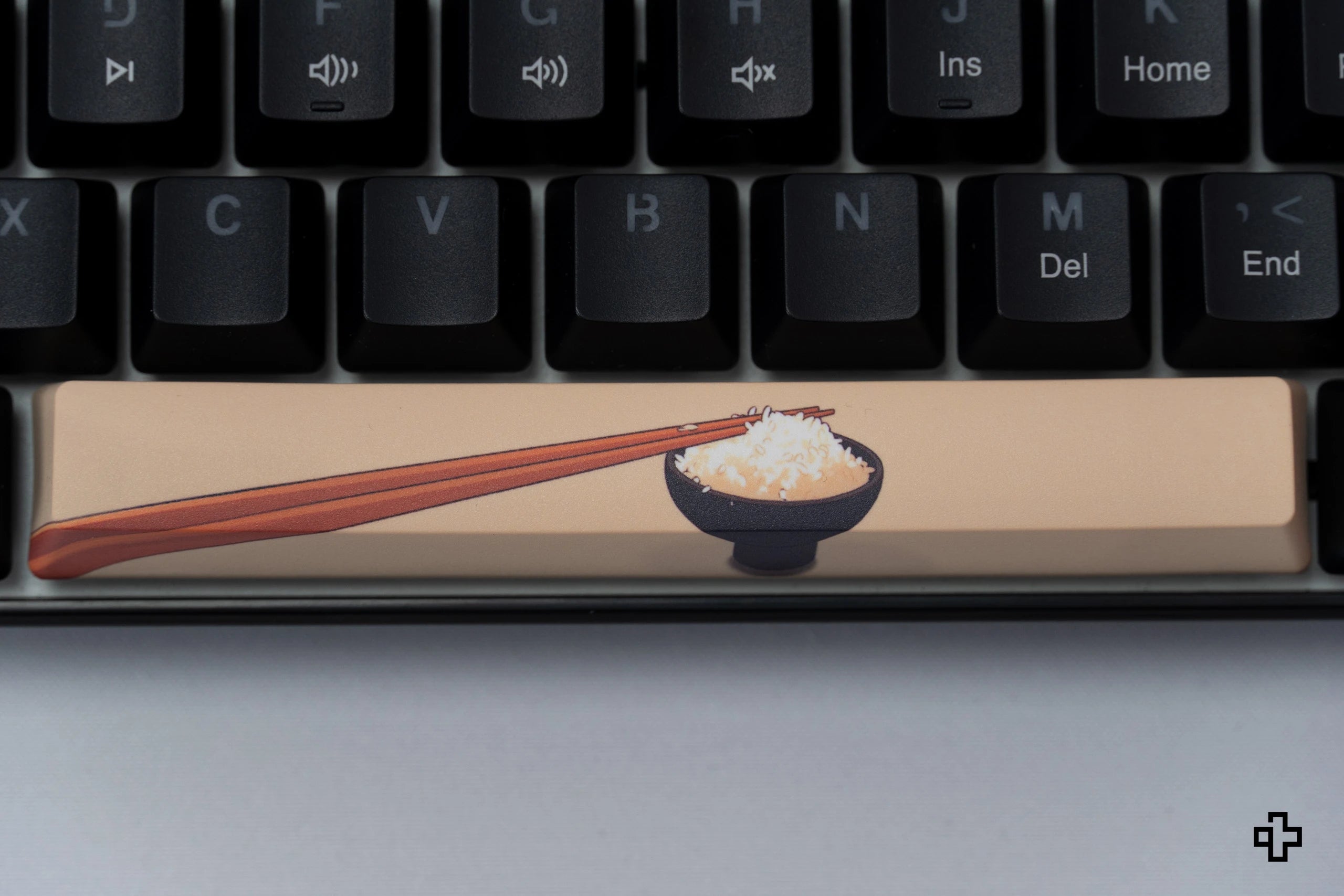 QwertyKey Rice V3 Black Hotswap RGB Software Mechanical Gaming Keyboard