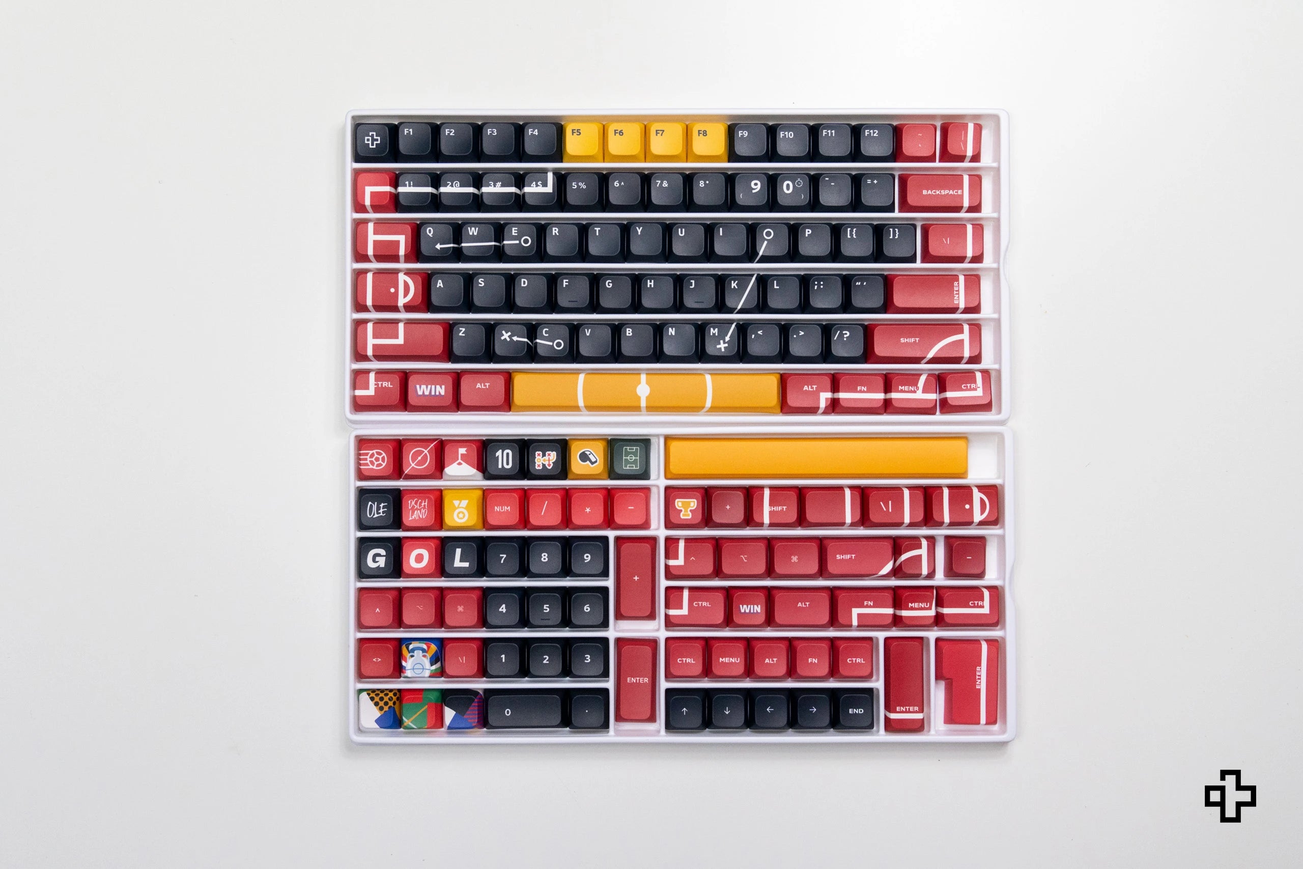 Set taste QwertyKey Euro 2024 Germany Profile XDA Material PBT
