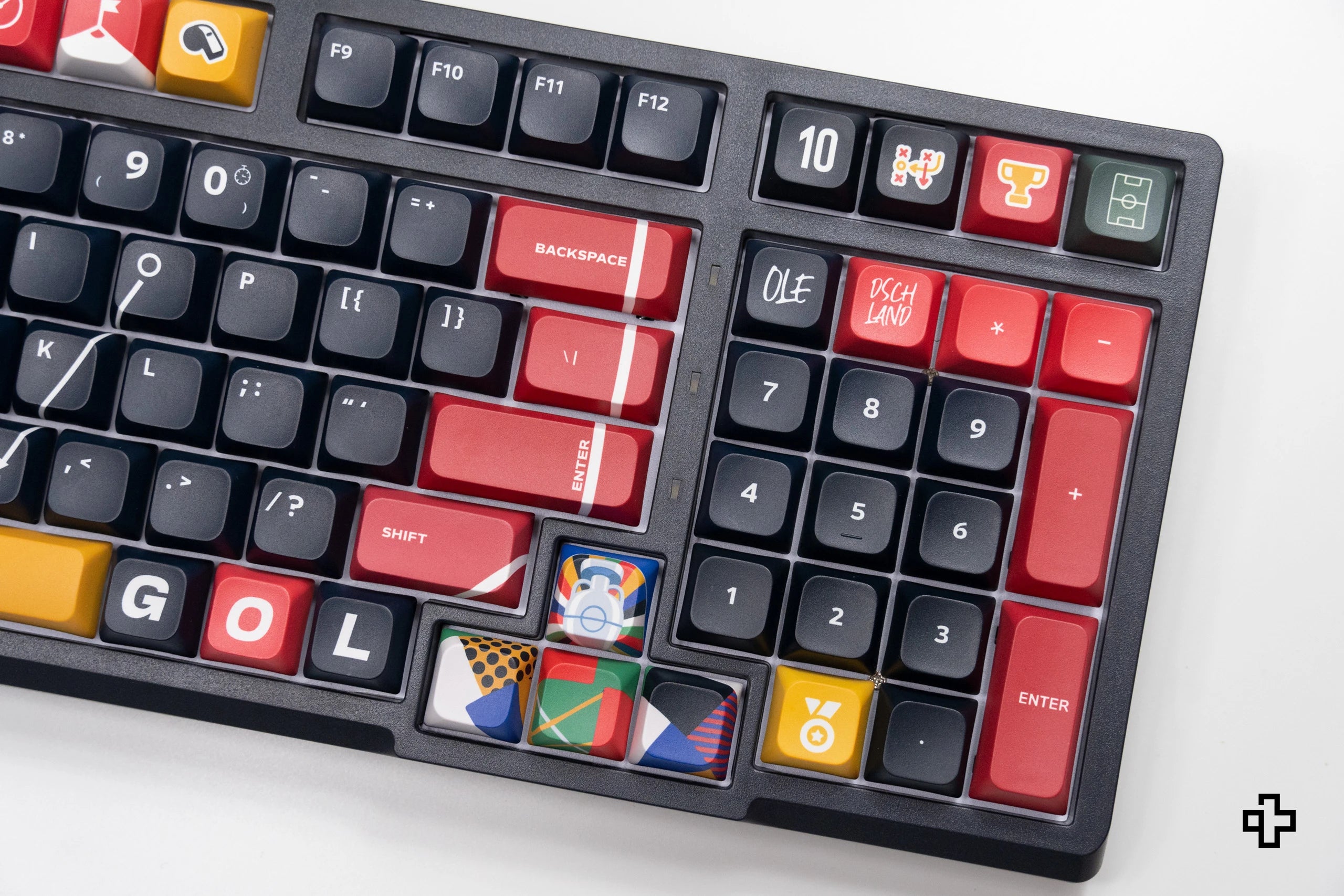 Set taste QwertyKey Euro 2024 Germany Profile XDA Material PBT