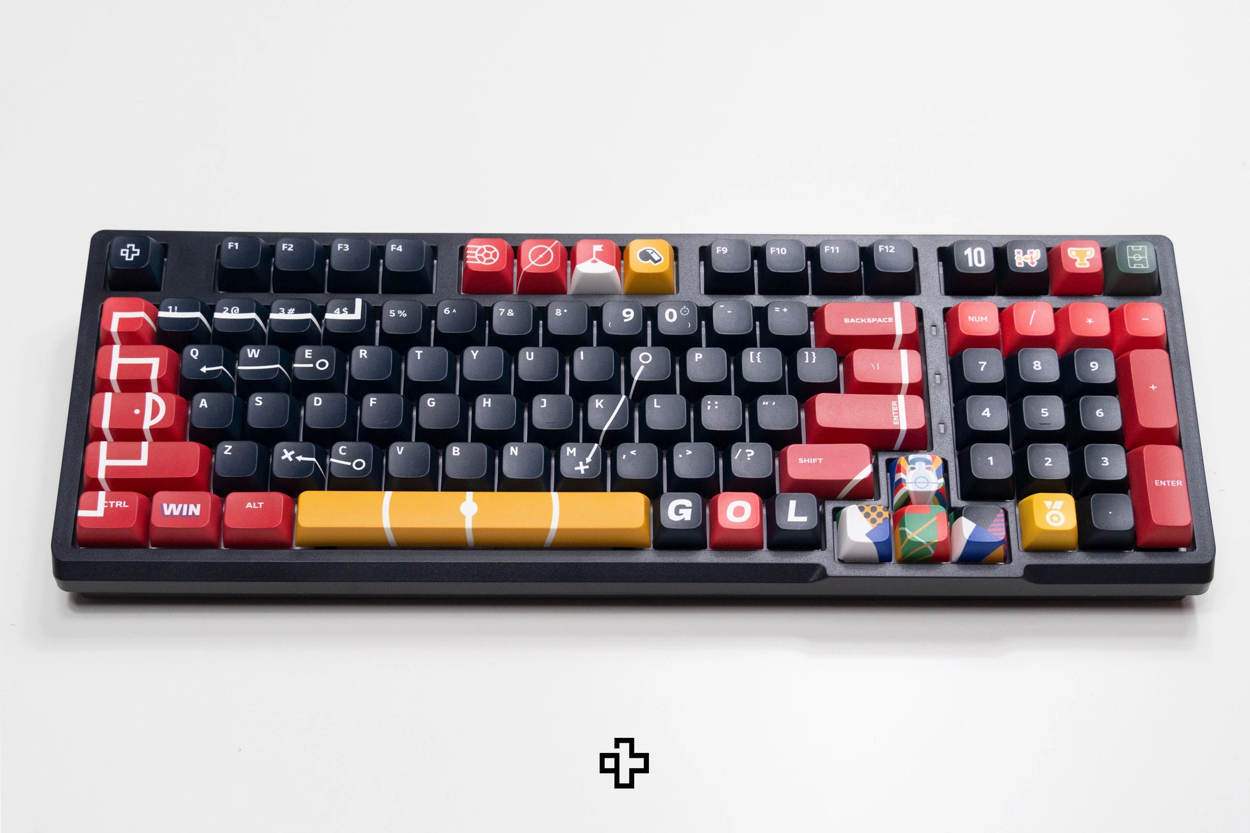 Set taste QwertyKey Euro 2024 Germany Profile XDA Material PBT