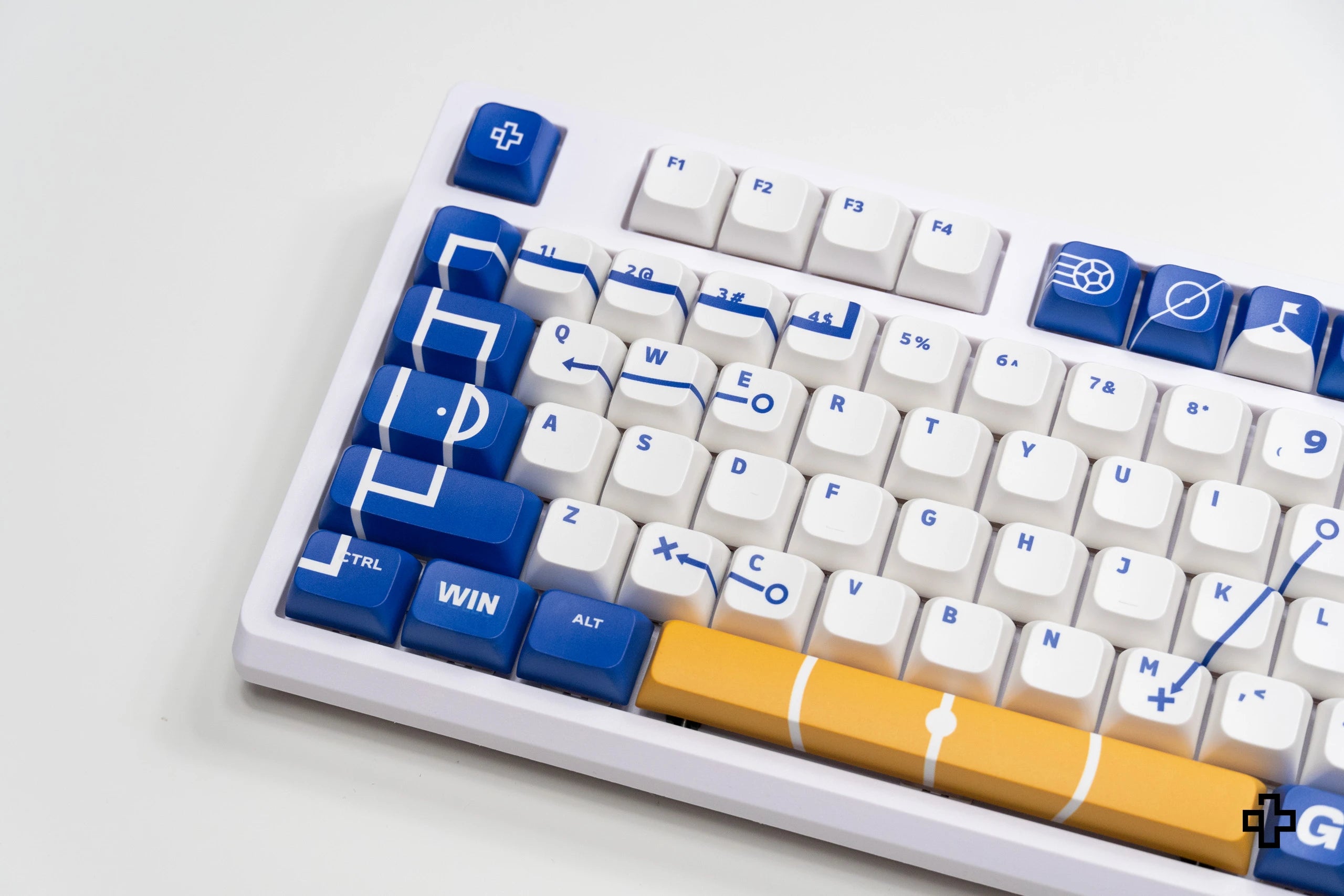 Set taste QwertyKey Euro 2024 Romania Profil XDA Material PBT