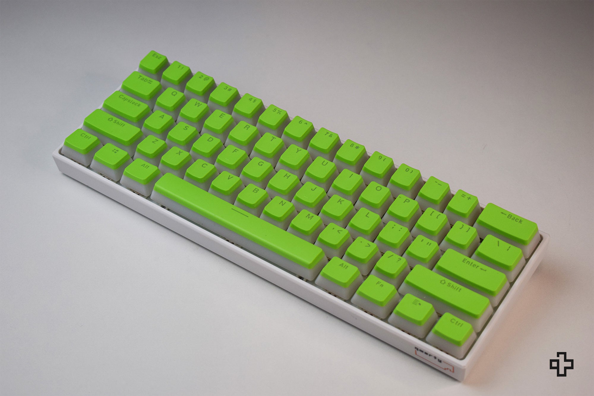 Set Taste Lime Pudding Profil OEM Material PBT Double Shot - QwertyKey