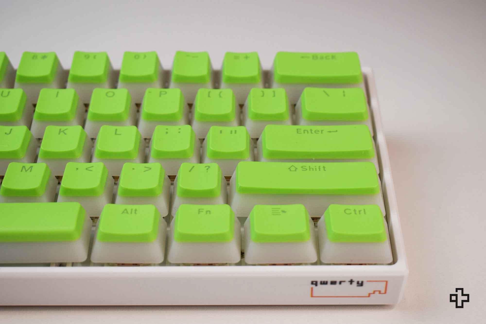 Set Taste Lime Pudding Profil OEM Material PBT Double Shot - QwertyKey