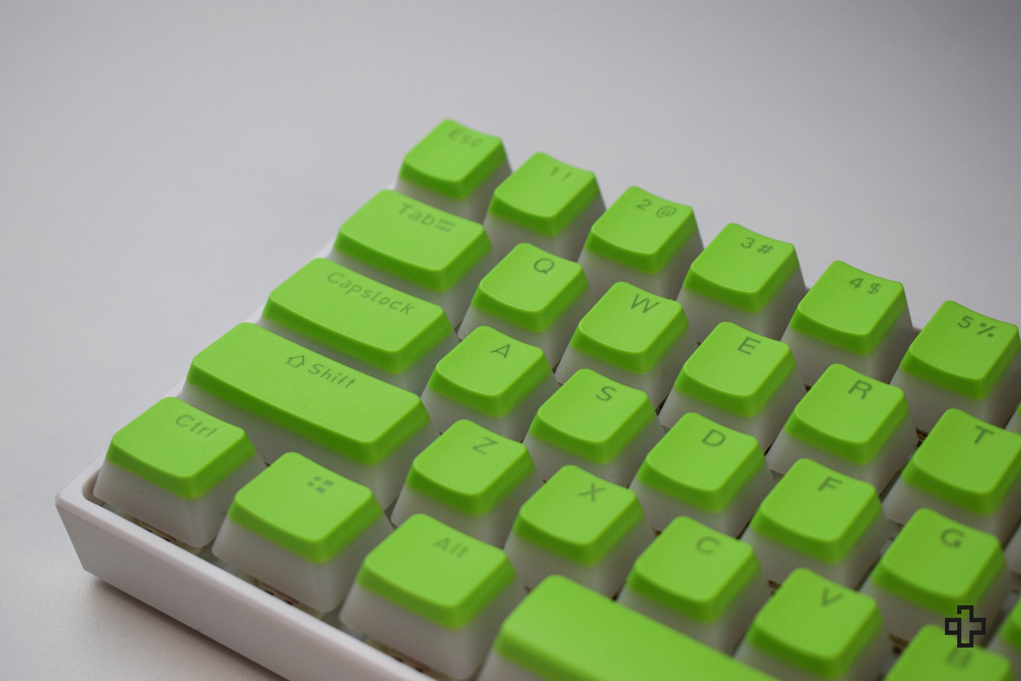Set Taste Lime Pudding Profil OEM Material PBT Double Shot - QwertyKey