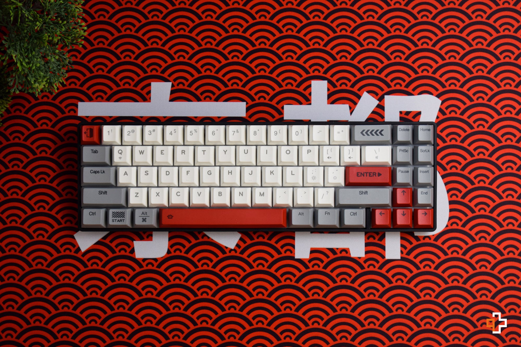 Deskmat Mousepad QwertyKey Kyoto 4mm margini cusute - QwertyKey