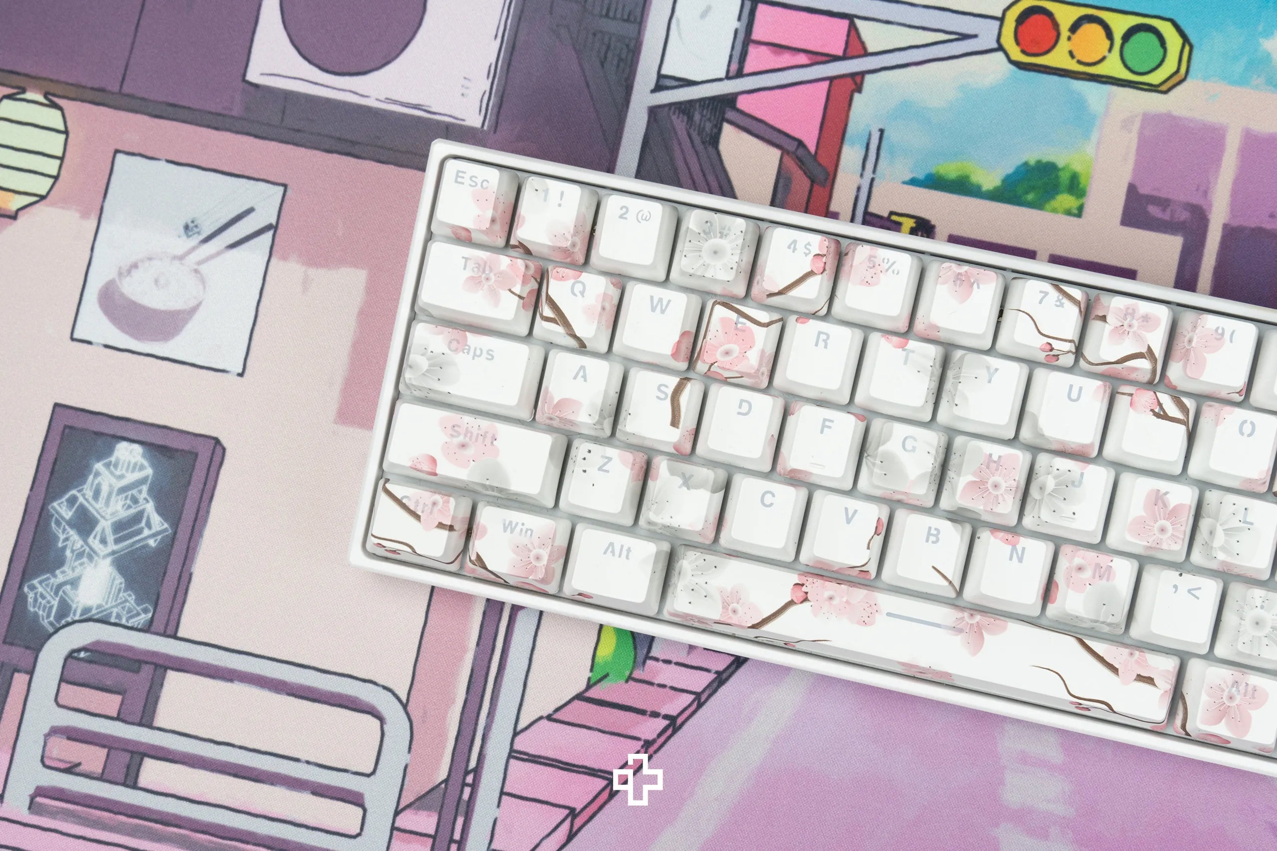Set Taste Sakura Translucent OEM Material ABS double shot