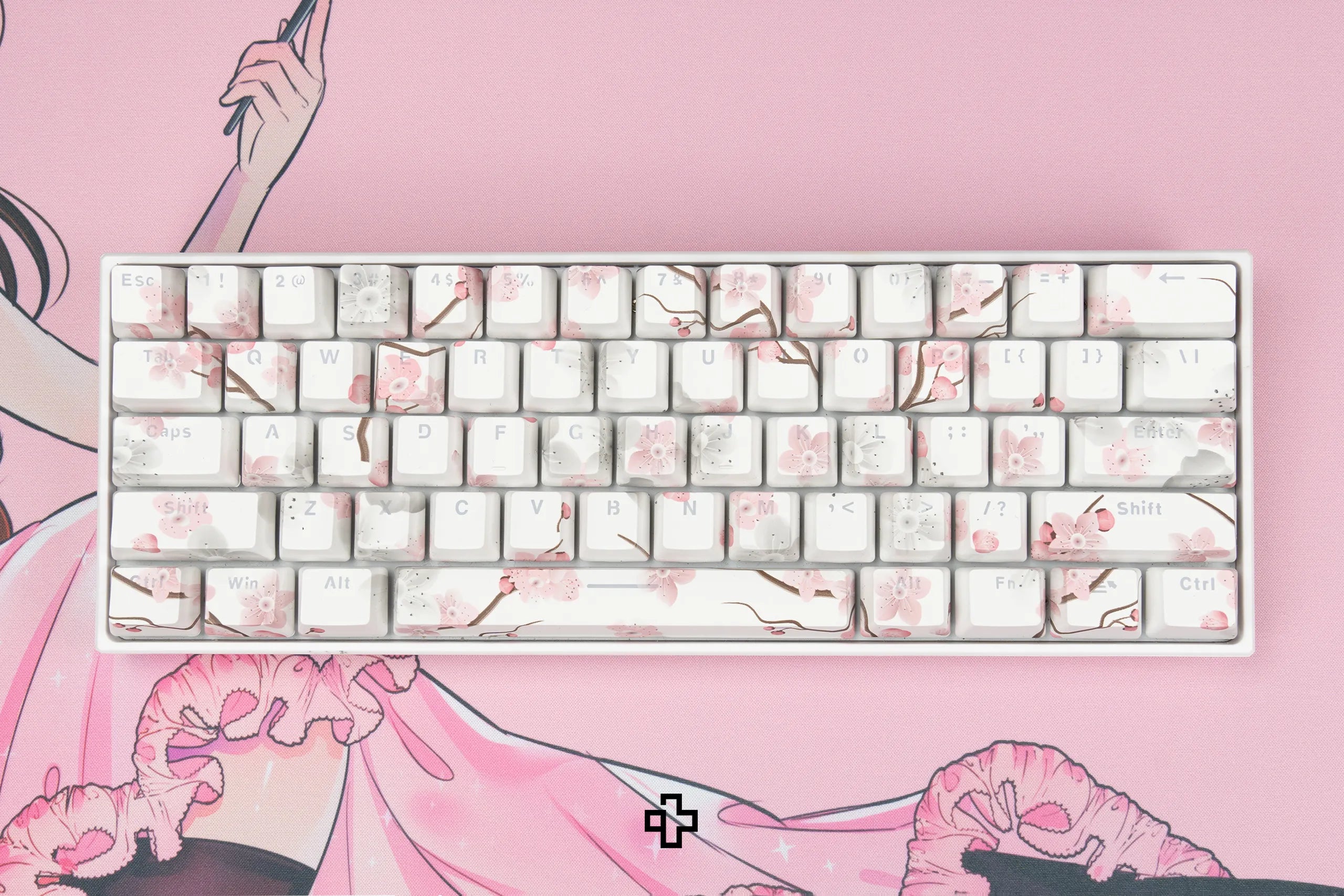 Set Taste Sakura Translucent OEM Material ABS double shot