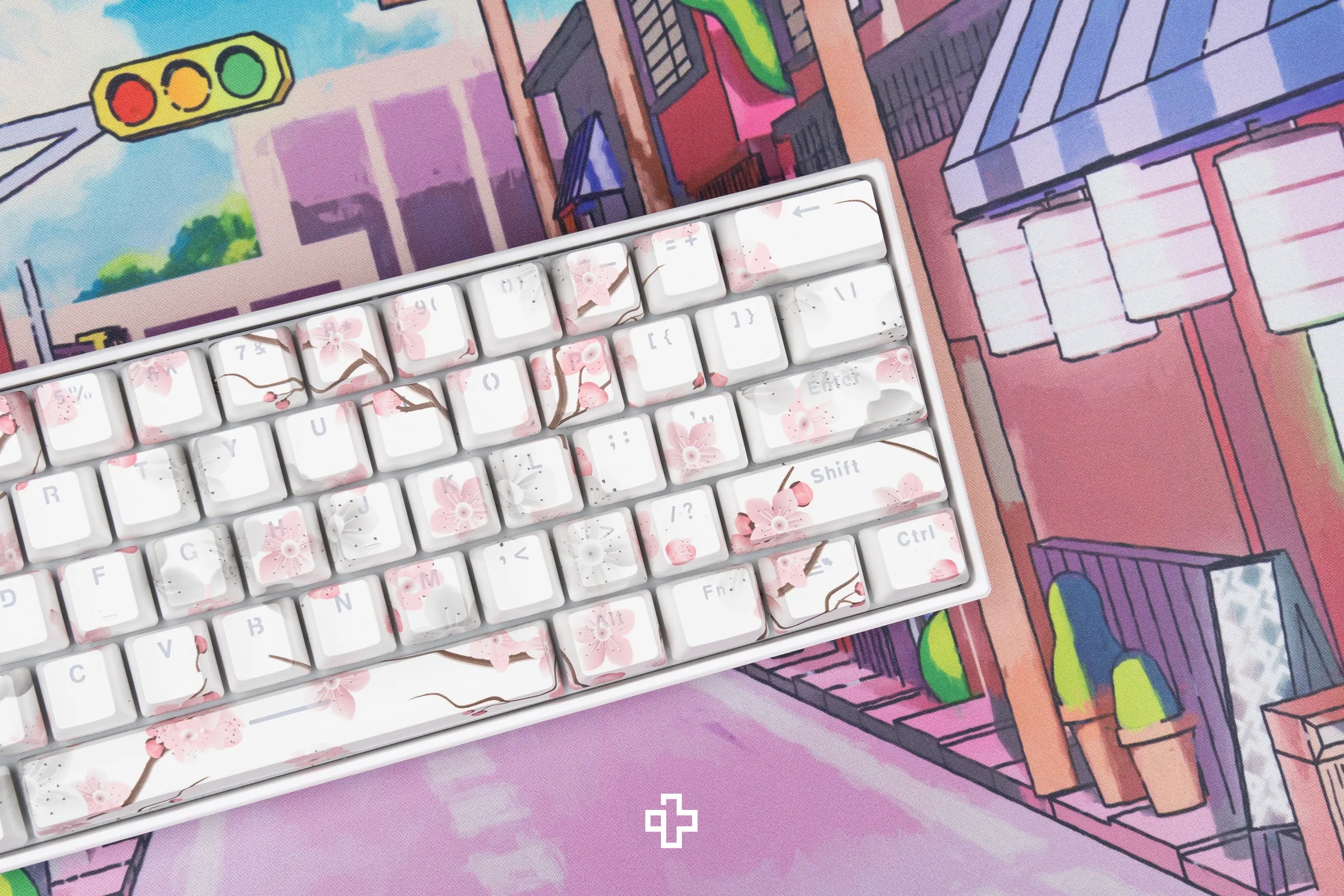 Set Taste Sakura Translucent OEM Material ABS double shot