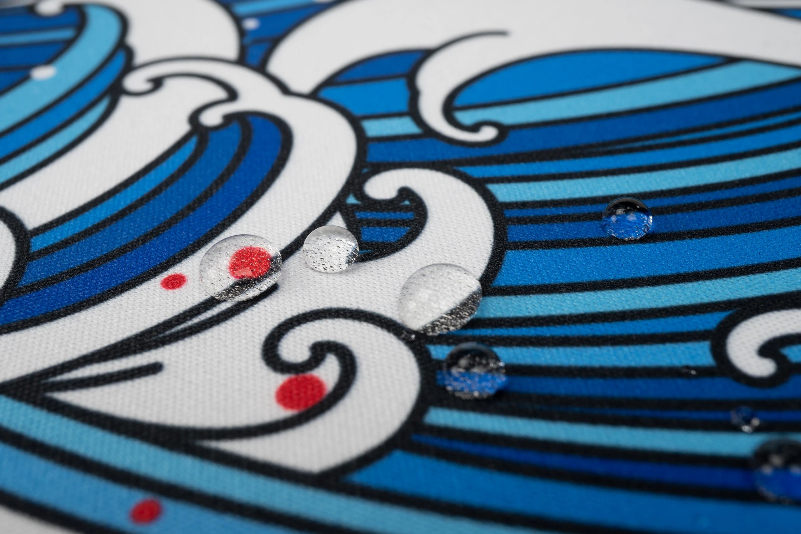 Deskmat Mousepad QwertyKey RGB JapanWave Software 4mm margini cusute