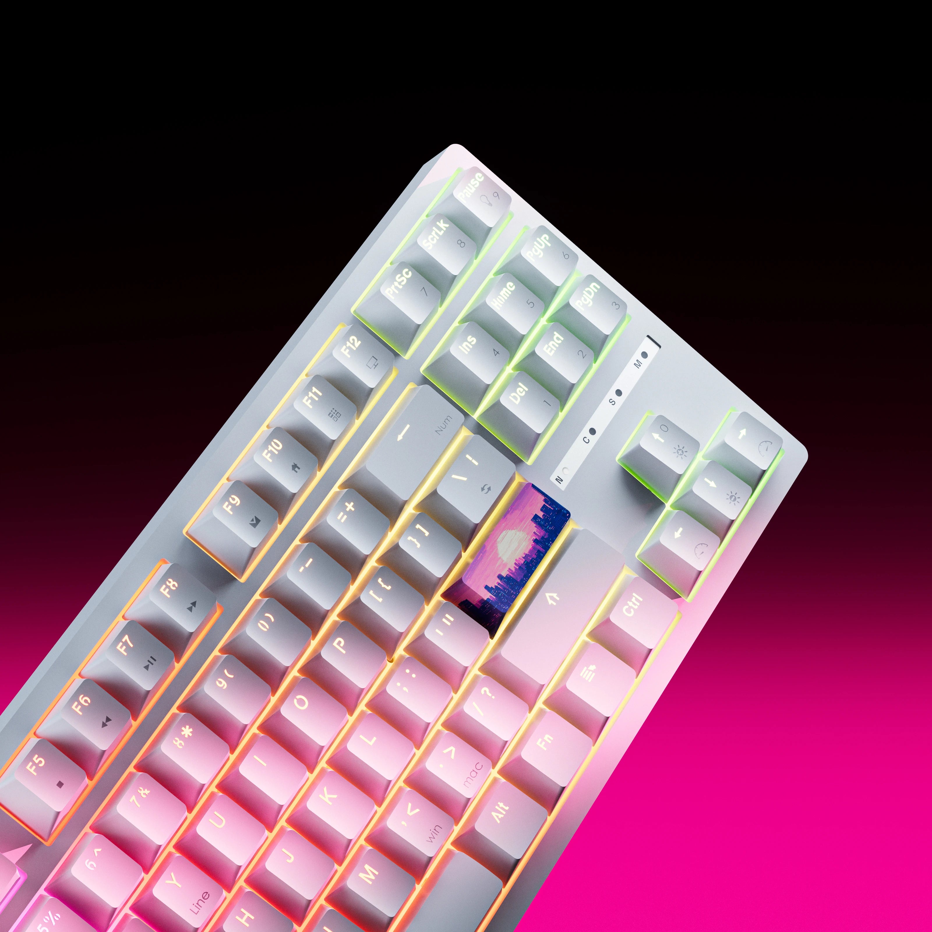 QwertyKey H87 Alba Bluetooth Wireless Hotswap RGB Tastatura Mecanica Gaming