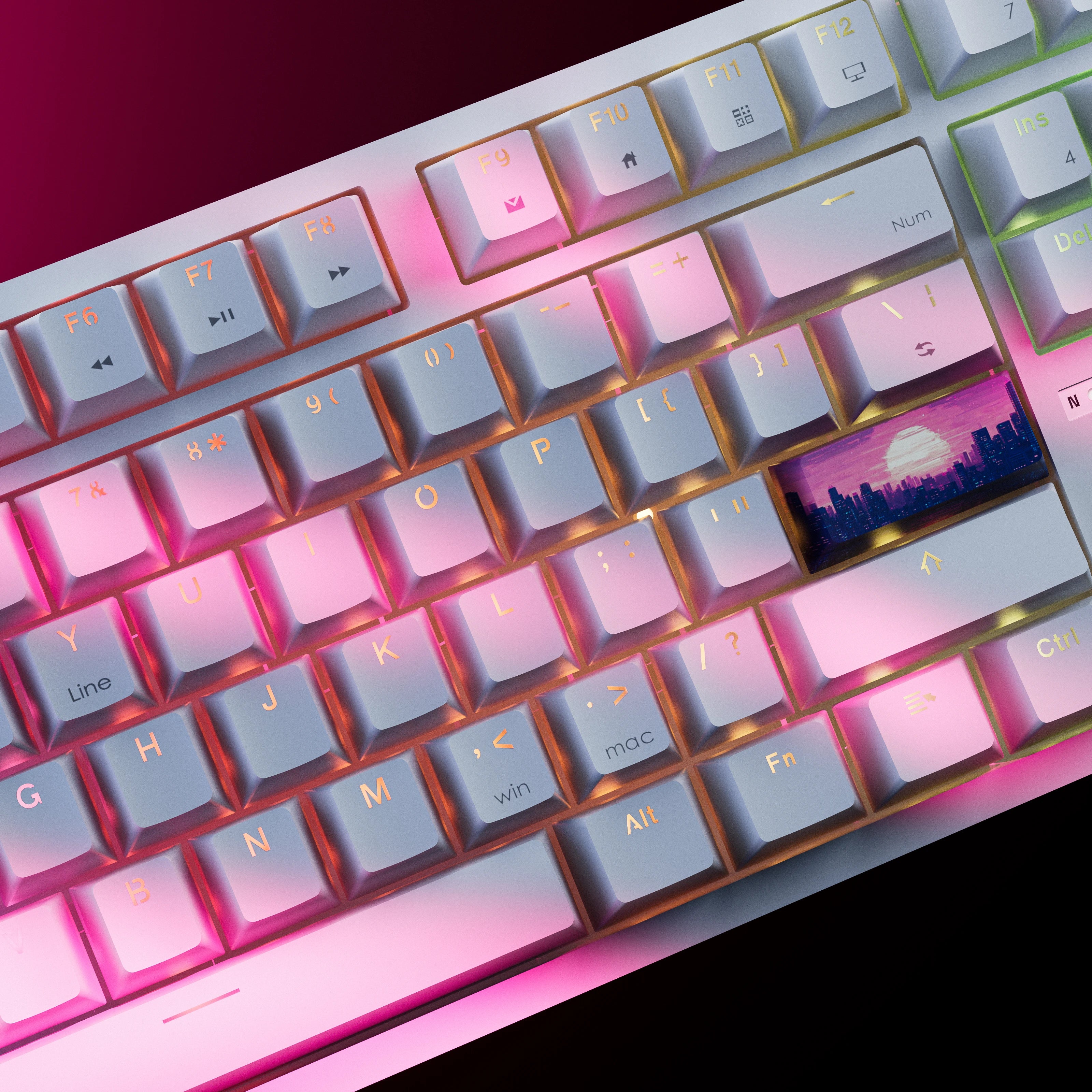 QwertyKey H87 Alba Bluetooth Wireless Hotswap RGB Tastatura Mecanica Gaming