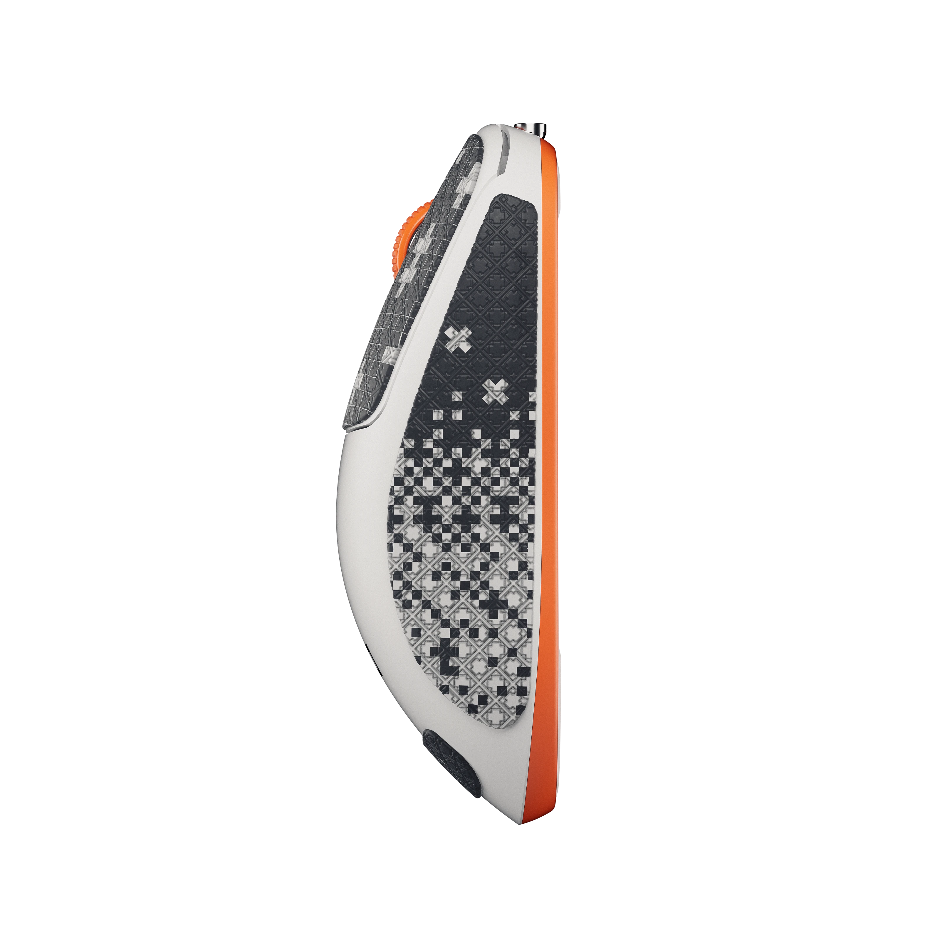 QwertyKey Falcon White Gaming Mouse 8K, 30,000 DPI, Bluetooth Wireless Tri-Mode, Pixart 3950