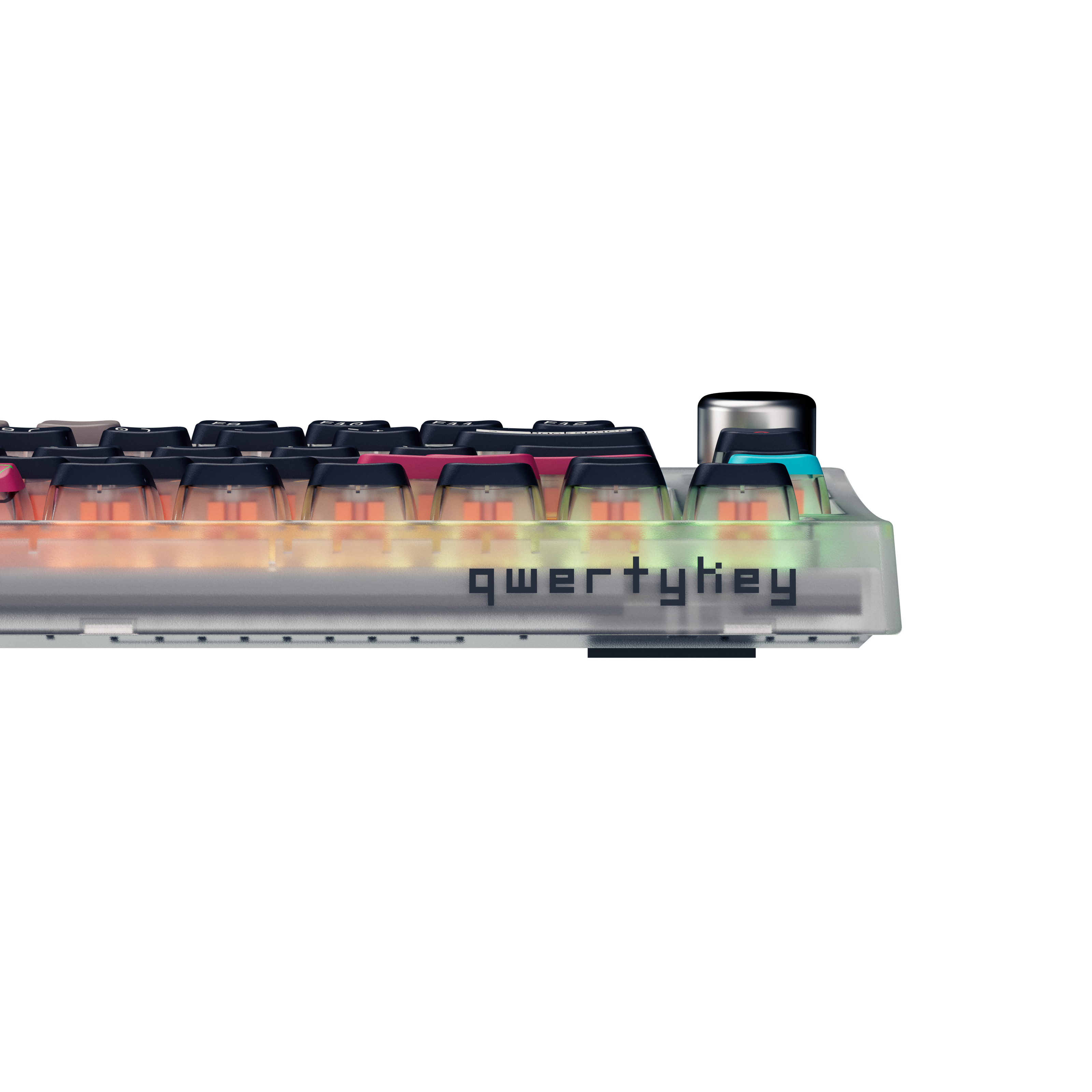 QwertyKey75 Terminal Bluetooth Wireless Hotswap RGB VIA/QMK Gasket Mounted Gaming Mechanical Keyboard