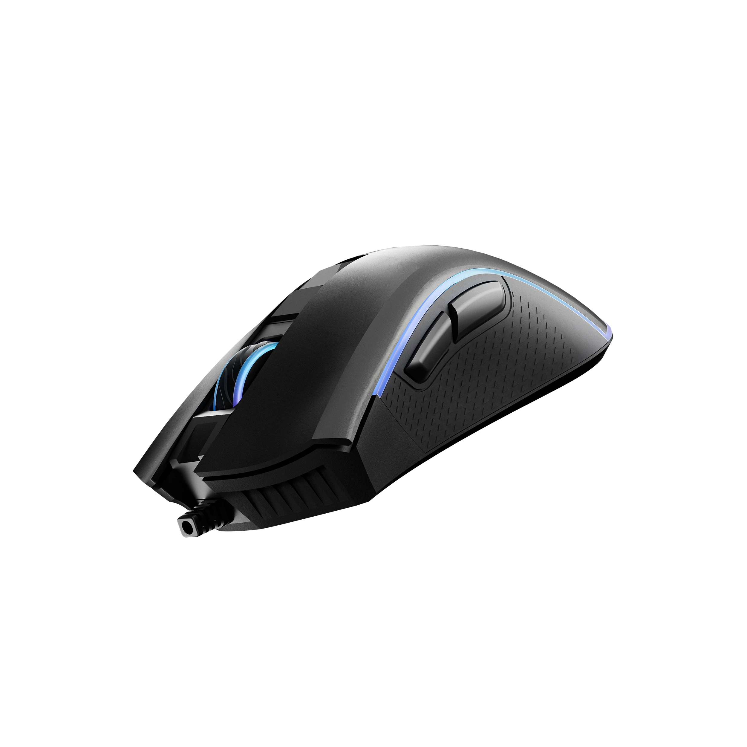 QwertyKey Forge Gaming Mouse Black, RGB, 12,000 DPI, Software